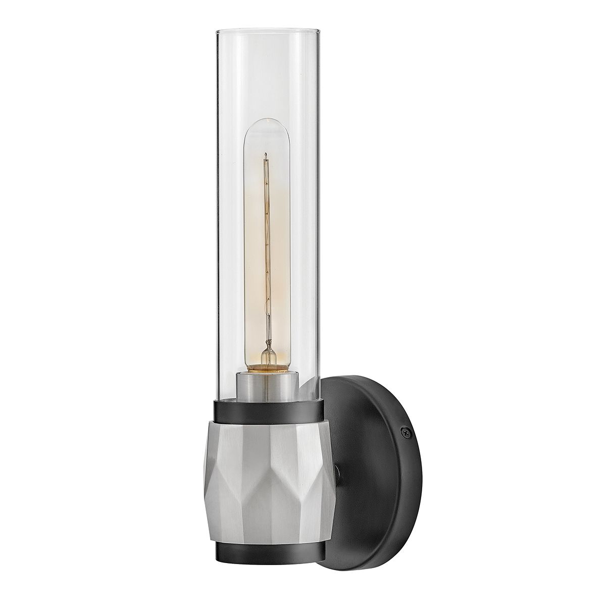 Hinkley Ellison 1 l Wandleuchte. - Schwarz mit - Elsteadlighting - leuchtengrosshandel24