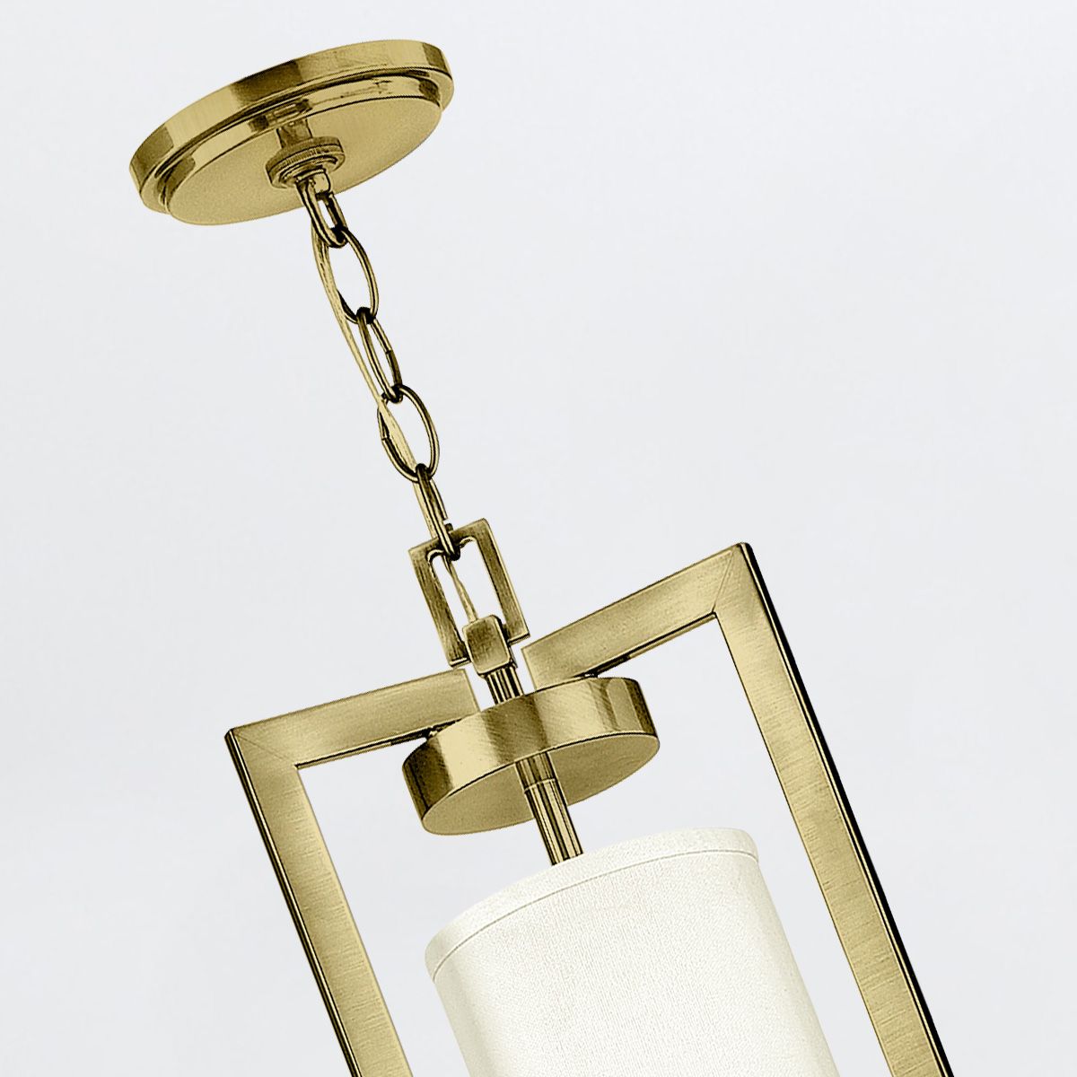 4 l Hampton Kronleuchter - Gebürstetes Messing - Elsteadlighting - leuchtengrosshandel24
