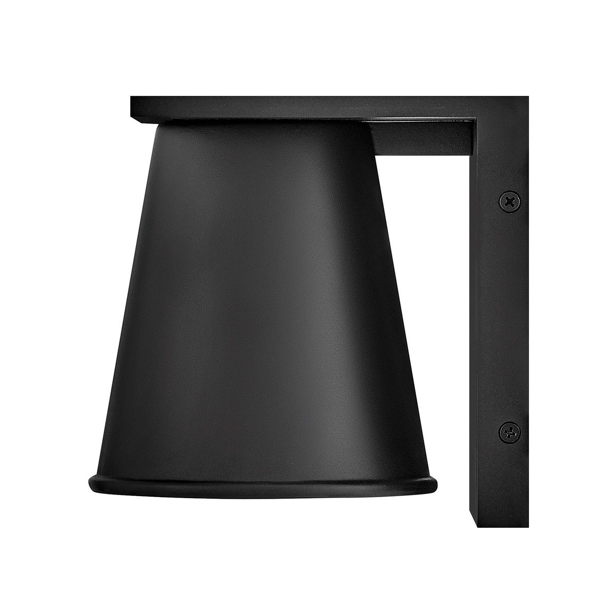 Hinkley Coastal Kleine Wandlaterne - Strukturiertes Schwarz - Elsteadlighting - leuchtengrosshandel24