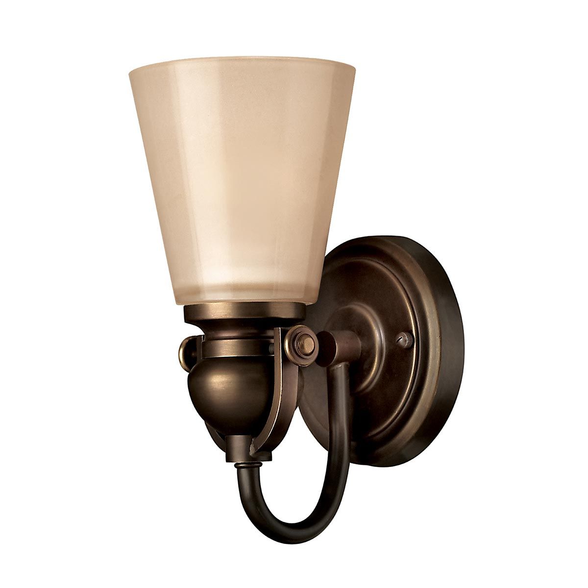 Mayflower 1-flammige Wandleuchte - Alte Bronze