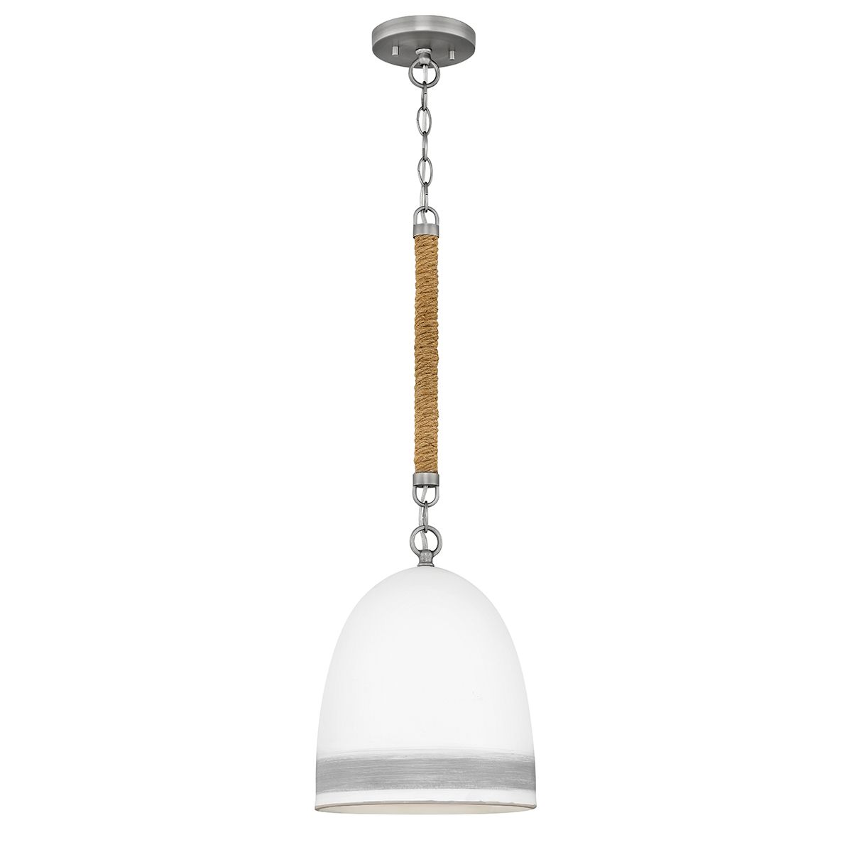 Hinkley Nash 1-Liter-Pendelleuchte – Antik-Nickel - Elsteadlighting - leuchtengrosshandel24