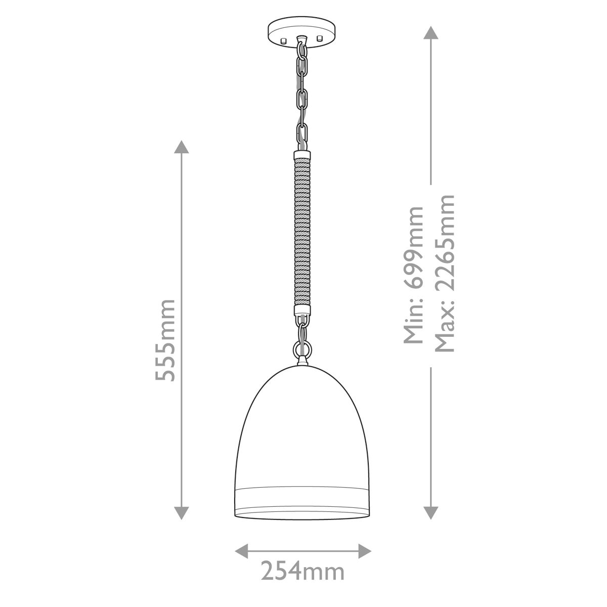 Hinkley Nash 1-Liter-Pendelleuchte – Antik-Nickel - Elsteadlighting - leuchtengrosshandel24