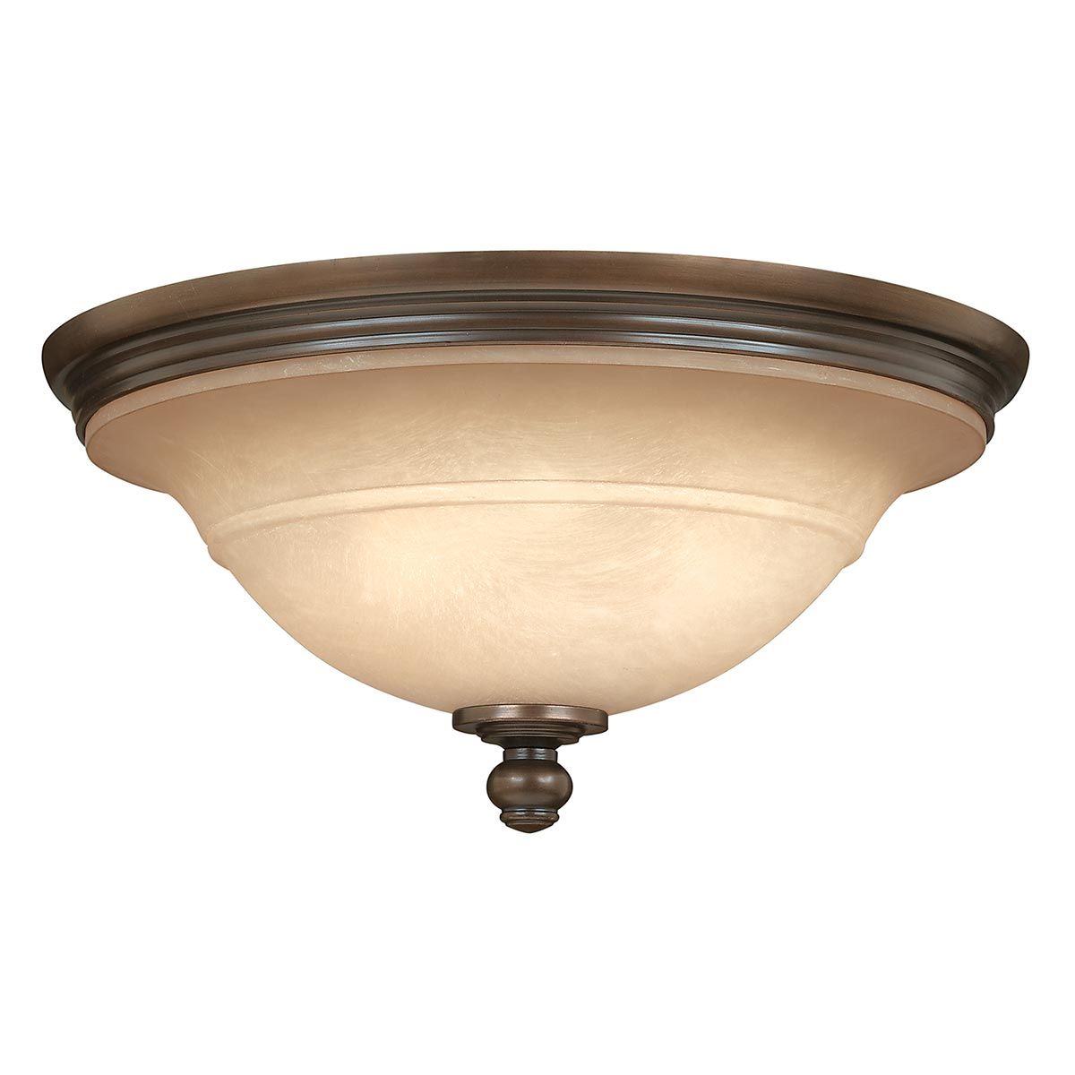 Plymouth 3-flammige Deckenleuchte - Olde Bronze