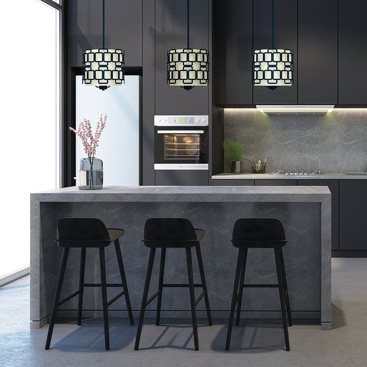 Sabina 3-Light Pendant Lamp