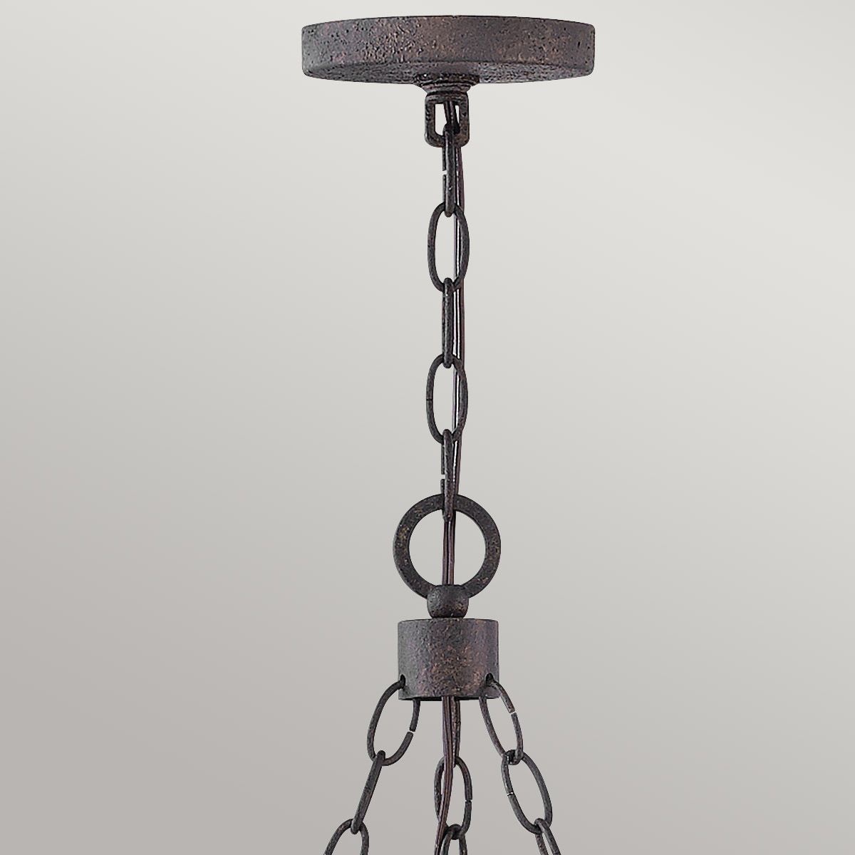 Hinkley Sawyer 6 l Außenleuchter - Sequoia-Holzoptik mit Rost-Eisen-Akzenten und klarem Saatglas - Elsteadlighting - leuchtengrosshandel24