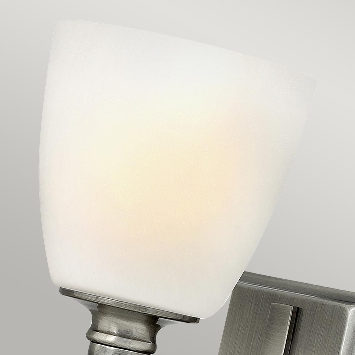 Truman 1-flammige Wandleuchte - Antik-Nickel