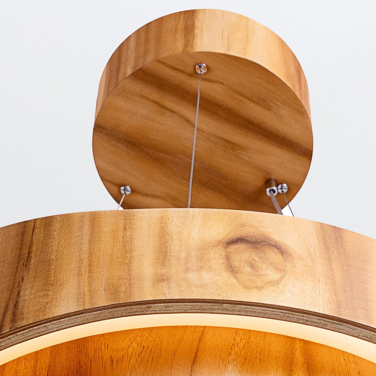 Horizon LED Large Ring Pendelleuchte - Accord Lighting - QN - HORIZON - RING - LED - 60 - TEAK