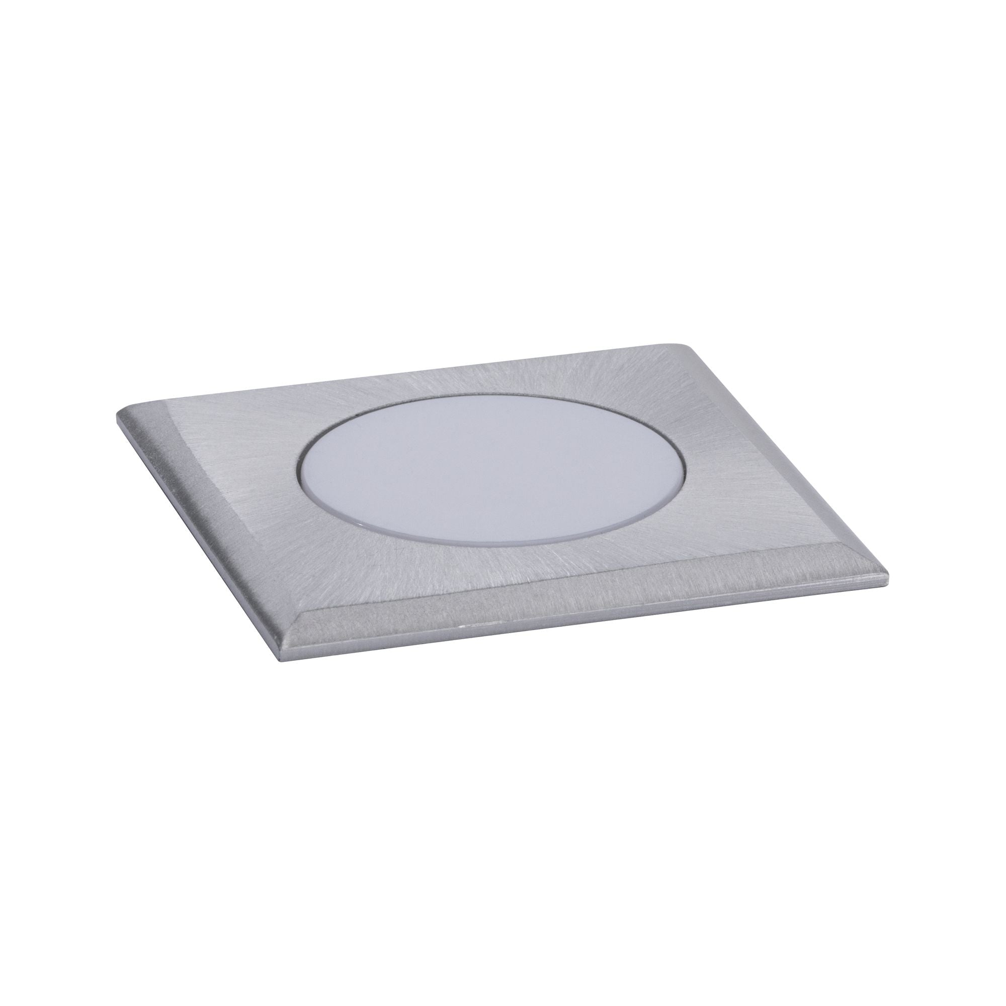 House Warmweiß IP67 eckig 50x50mm 3000K 2W 60lm 230V Edelstahl gebürstet Edelstahl/Kunststoff - Paulmann - 94366