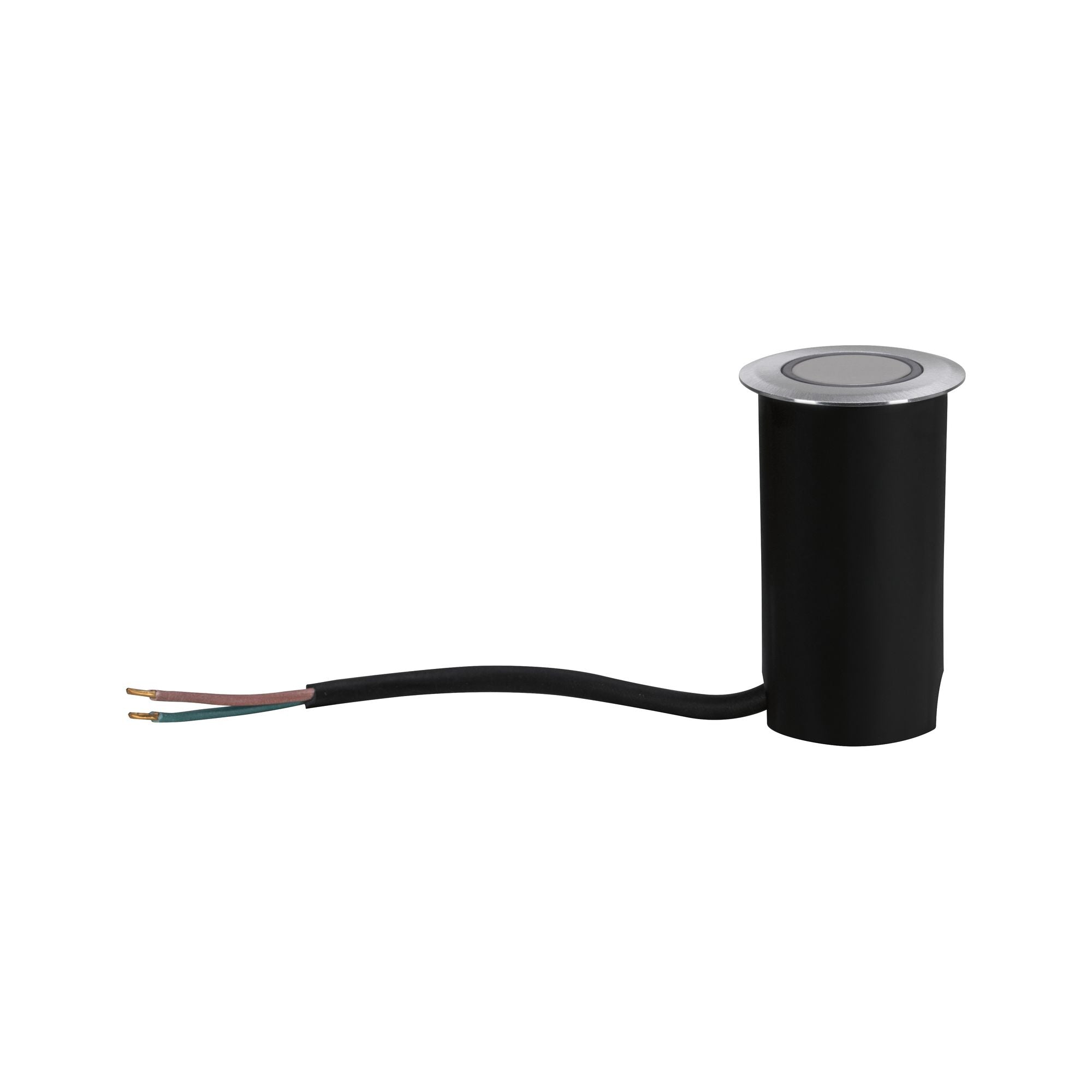 House Warmweiß IP67 rund 50mm 3000K 2W 20lm 230V Edelstahl gebürstet Edelstahl/Kunststoff - Paulmann - 94363