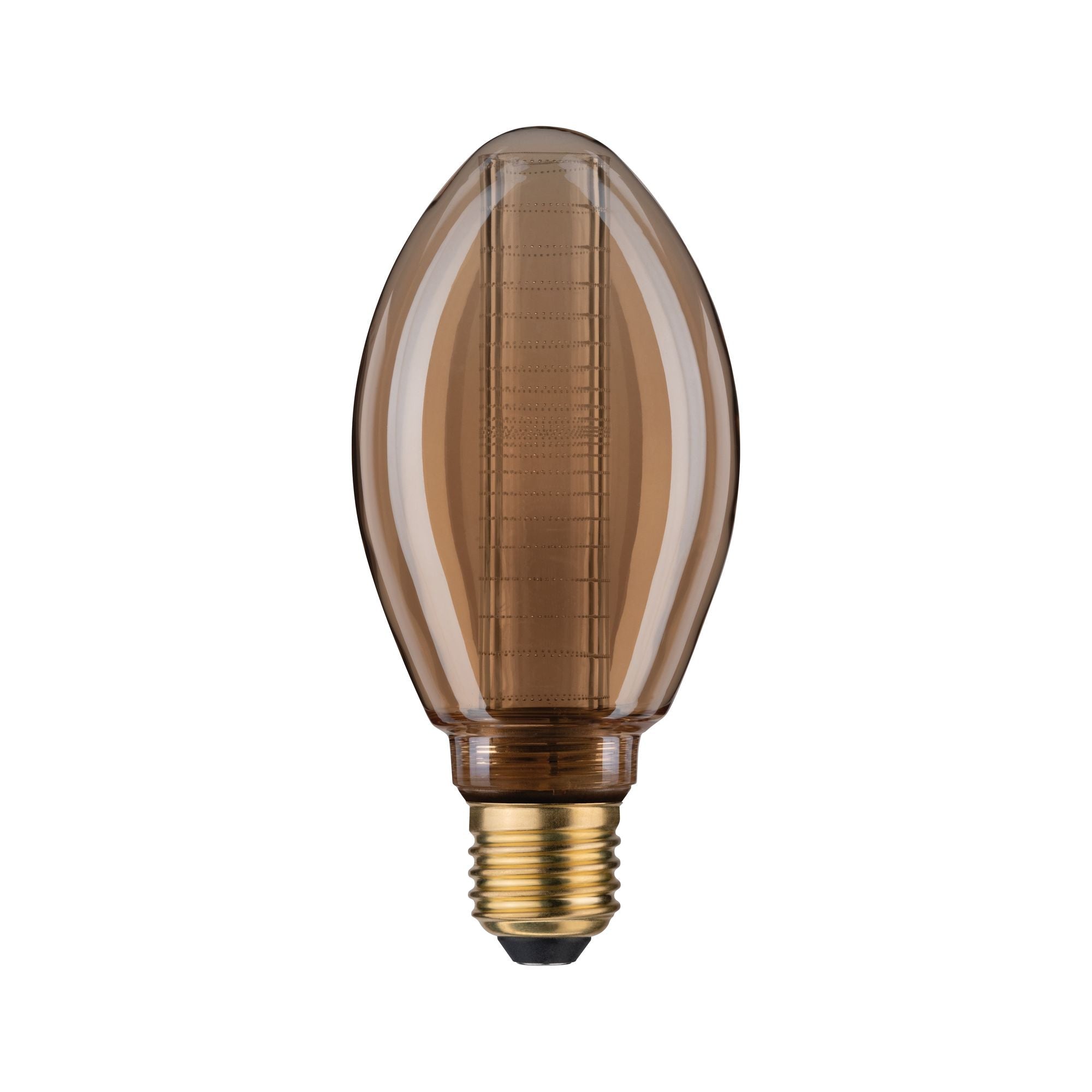 Inner Glow Edition LED Birne Innenkolben Ringmuster E27 230V 120lm 3,6W 1800K dimmbar Gold - Paulmann - 28828