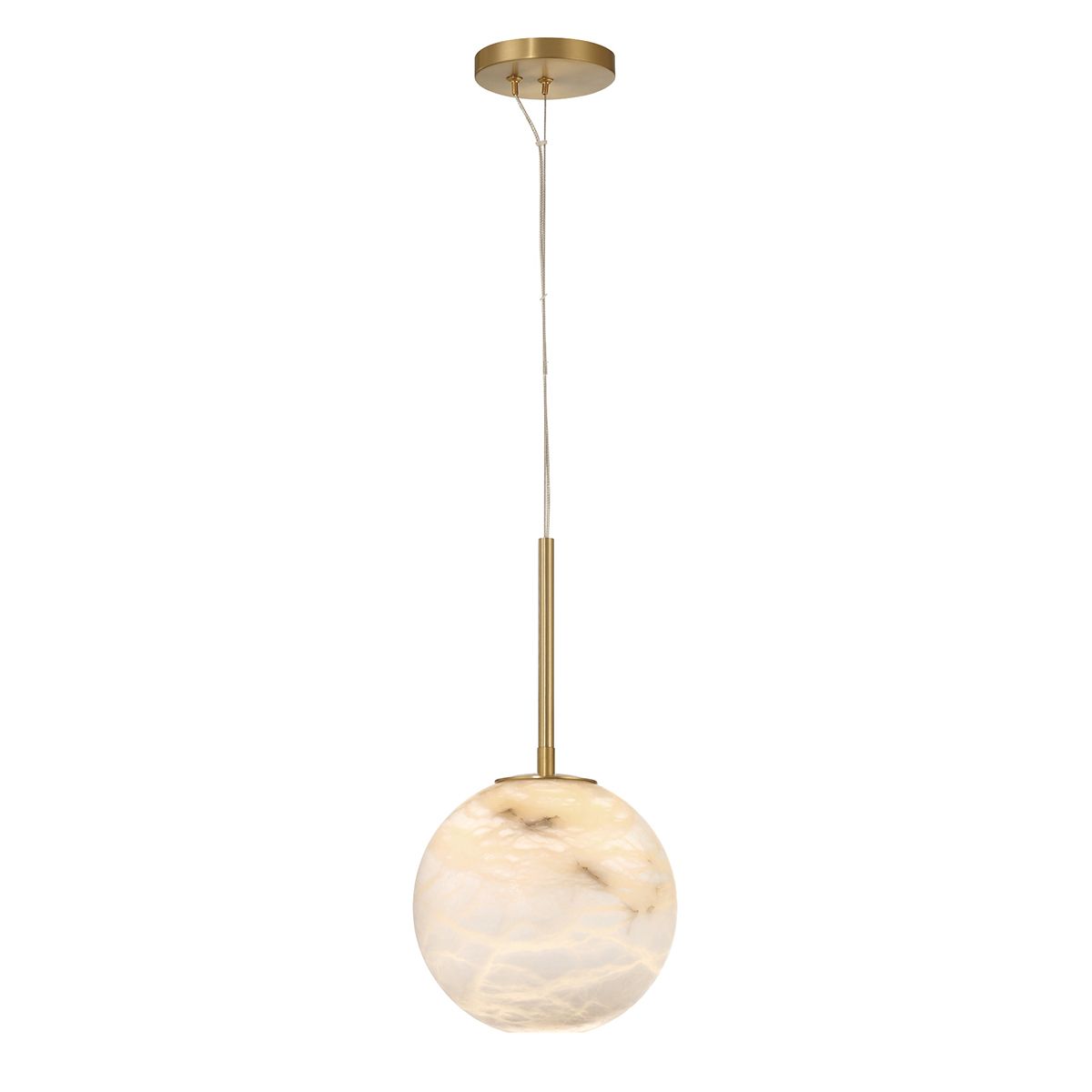 Kepler Alabaster Pendelleuchte Klein - Eurofase - QN - KEPLER - 1P - S - BG