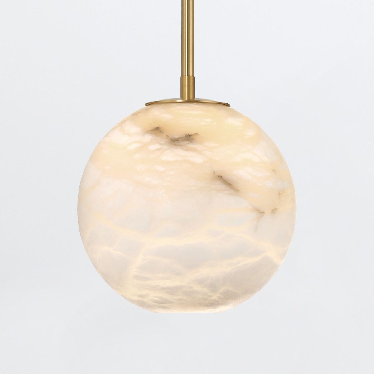 Kepler Alabaster Pendelleuchte Klein - Eurofase - QN - KEPLER - 1P - S - BG