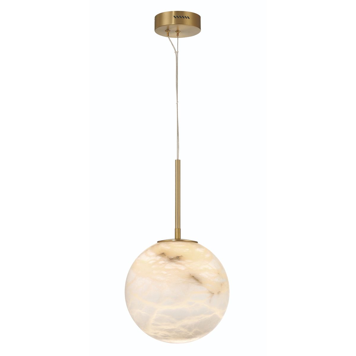 Kepler Alabaster Pendelleuchte Mittel - Eurofase - QN - KEPLER - 1P - M - BG