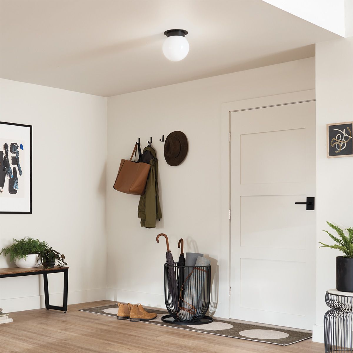 Albers Flush 1 l Deckenleuchte - Schwarz - Elsteadlighting - leuchtengrosshandel24