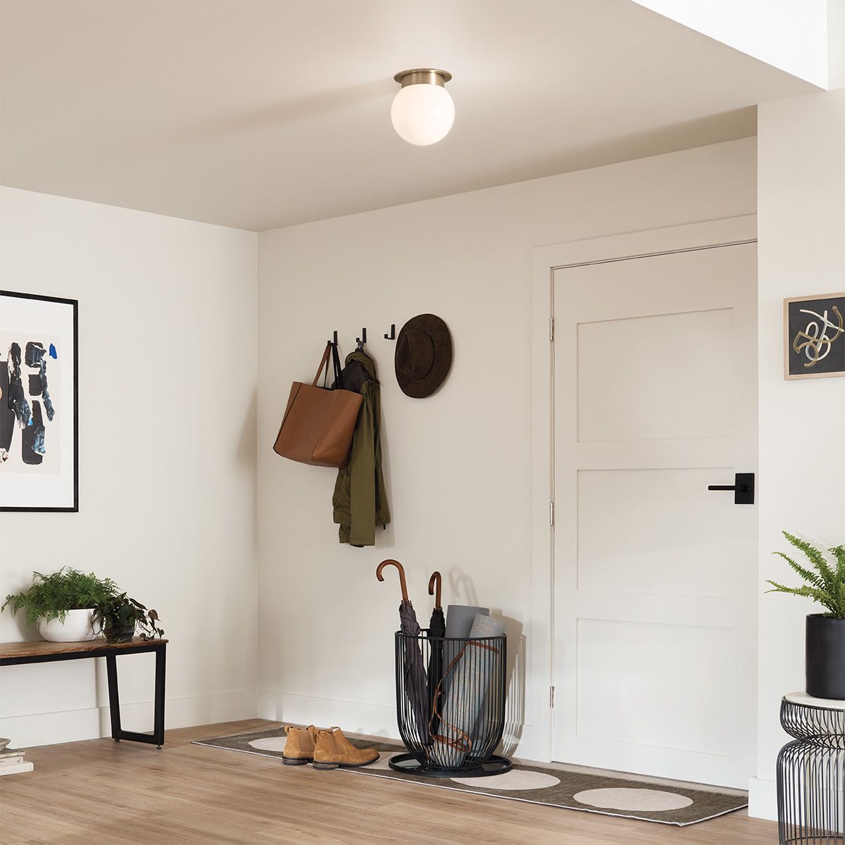 Albers Flush 1 l Deckenleuchte - Champagner Bronze - Elsteadlighting - leuchtengrosshandel24
