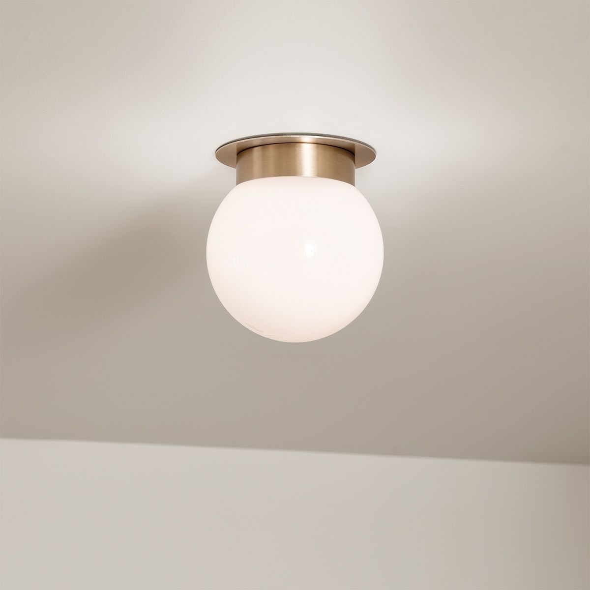 Albers Flush 1 l Deckenleuchte - Champagner Bronze - Elsteadlighting - leuchtengrosshandel24