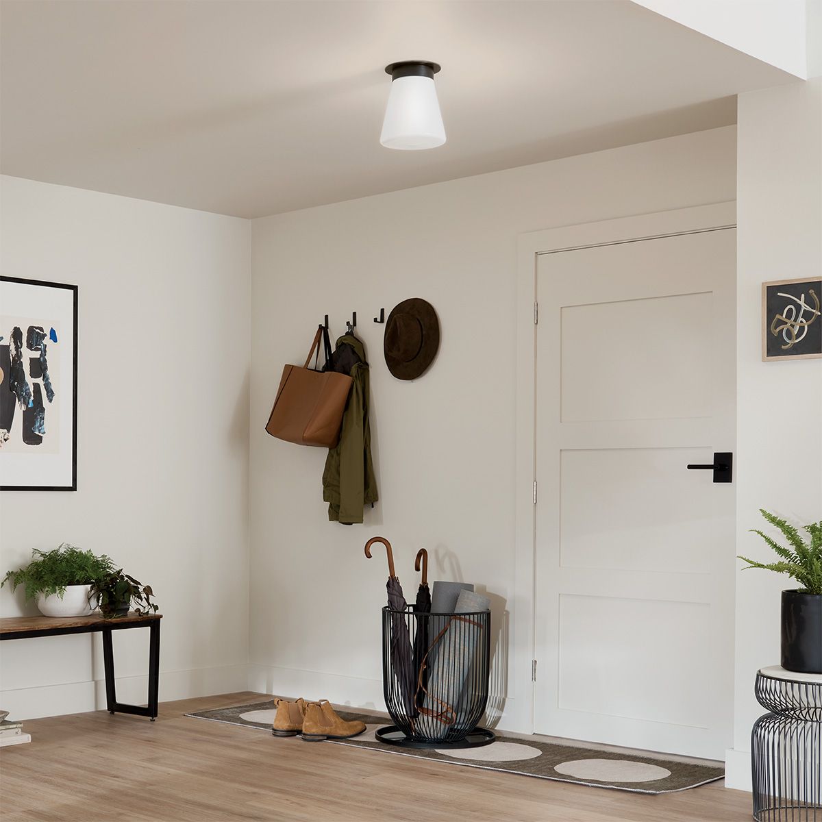 Albers Flush 1 l Deckenleuchte - Schwarz - Elsteadlighting - leuchtengrosshandel24