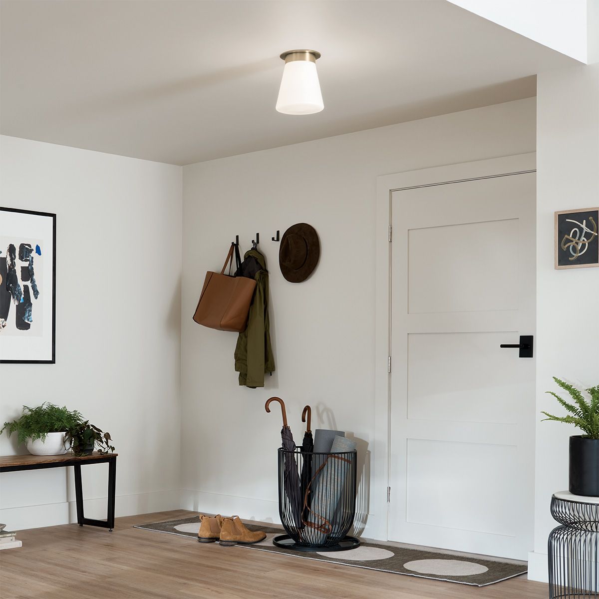 Albers Flush 1 l Deckenleuchte - Champagner Bronze - Elsteadlighting - leuchtengrosshandel24