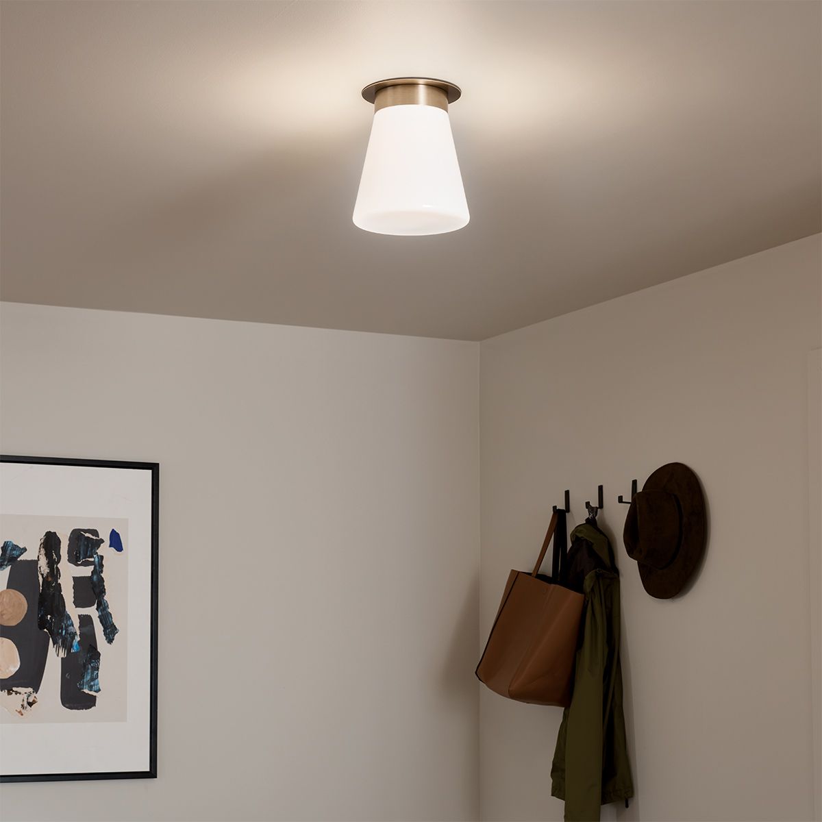 Albers Flush 1 l Deckenleuchte - Champagner Bronze - Elsteadlighting - leuchtengrosshandel24