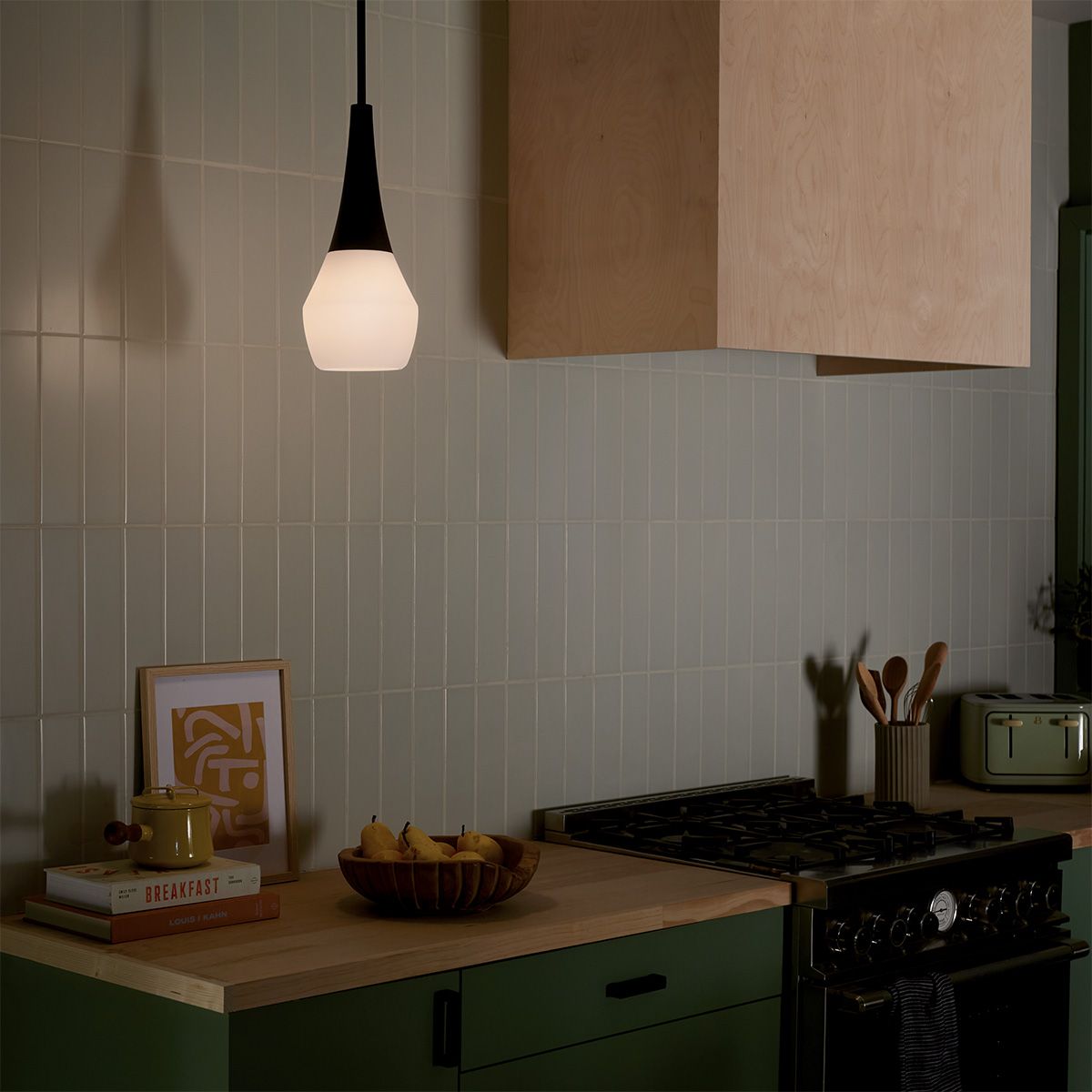 Deela 1 lt Ceiling Pendant - Black - Elsteadlighting - leuchtengrosshandel24