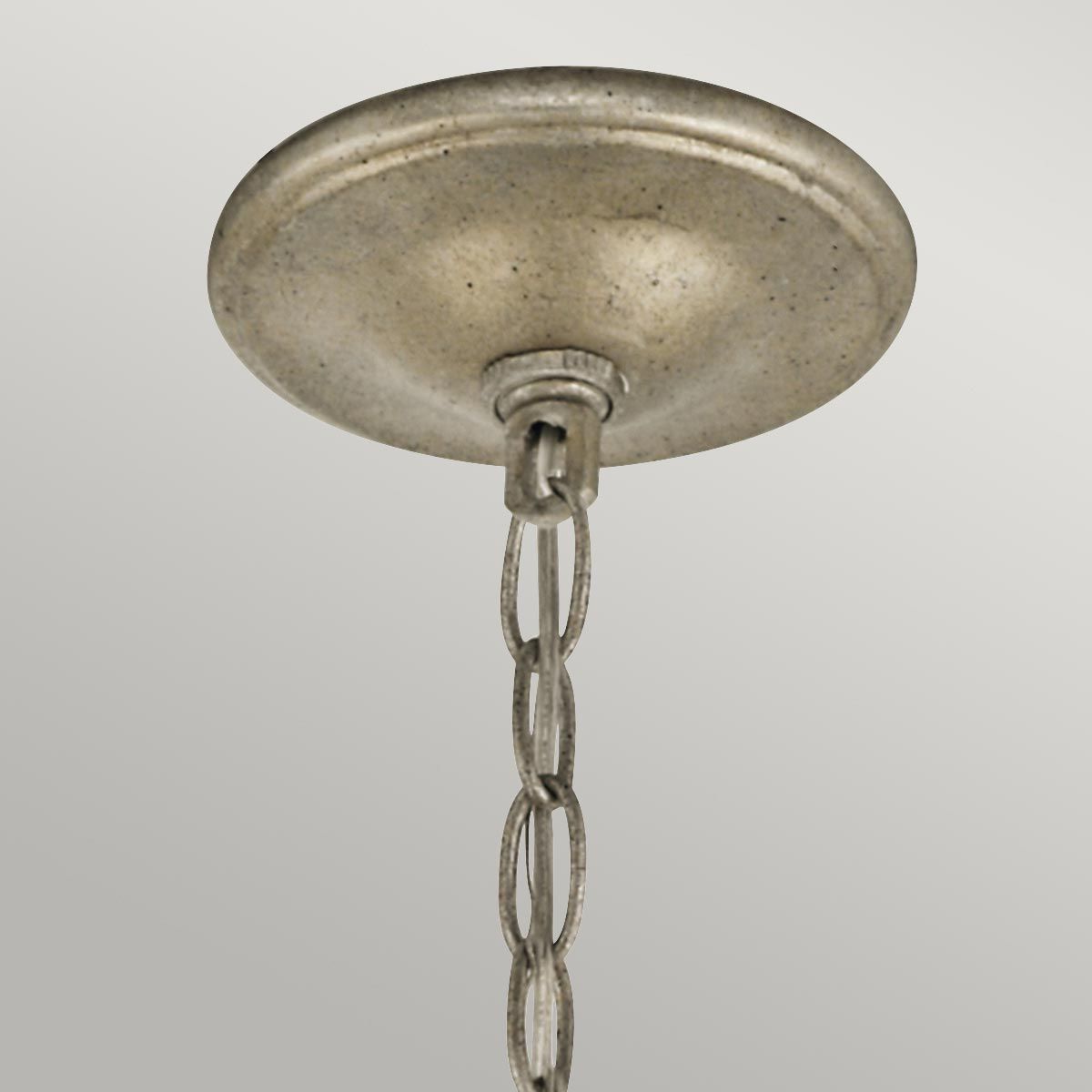 Rosalie 5-flammiger Mini-Kronleuchter - Sterling-Gold