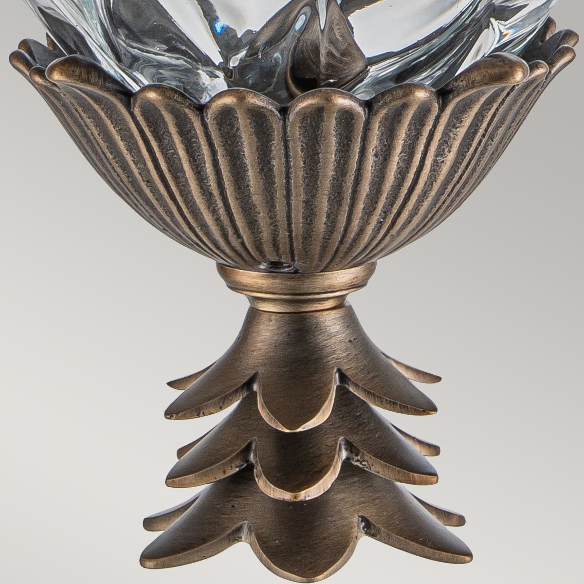 Kleine Wandlaterne „Plantation“, 1 l, brünierte Bronze - Elsteadlighting - HK - PLANTATION - S - BU