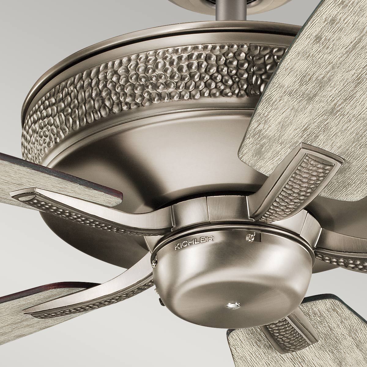 Monarch II - 52 Zoll / 132 cm Ventilator - Poliertes antikes Zinn