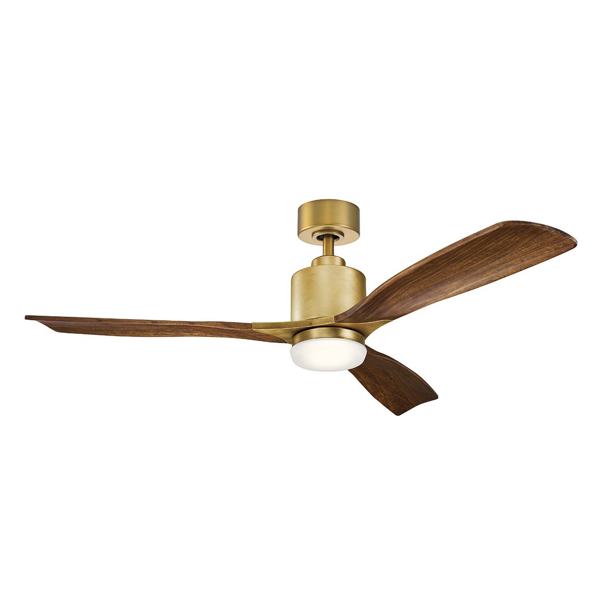 Ridley II - 52 Zoll / 132 cm Ventilator - Natürliches Messing