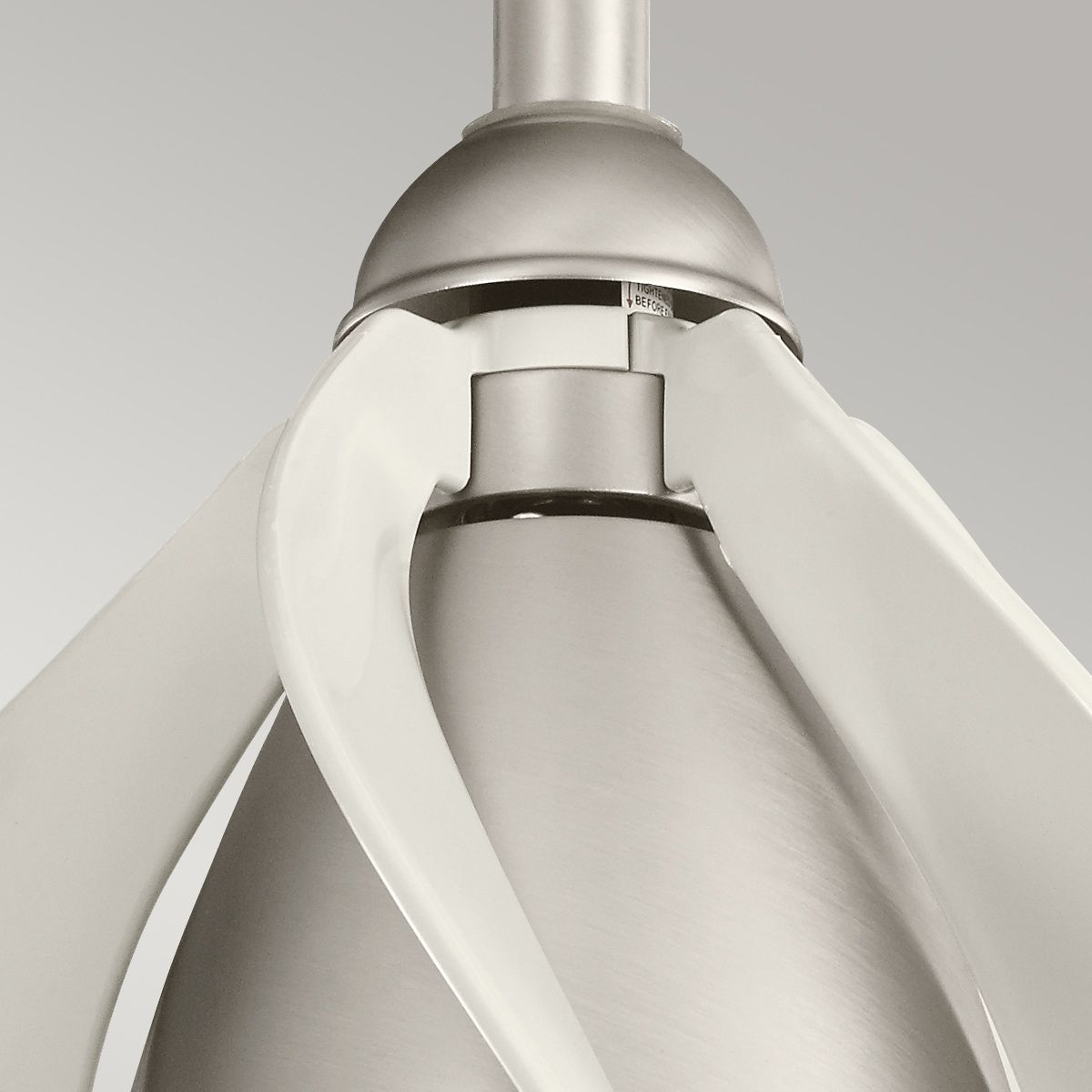 Terna - 15 Zoll / 38 cm Ventilator - Gebürstetes Nickel