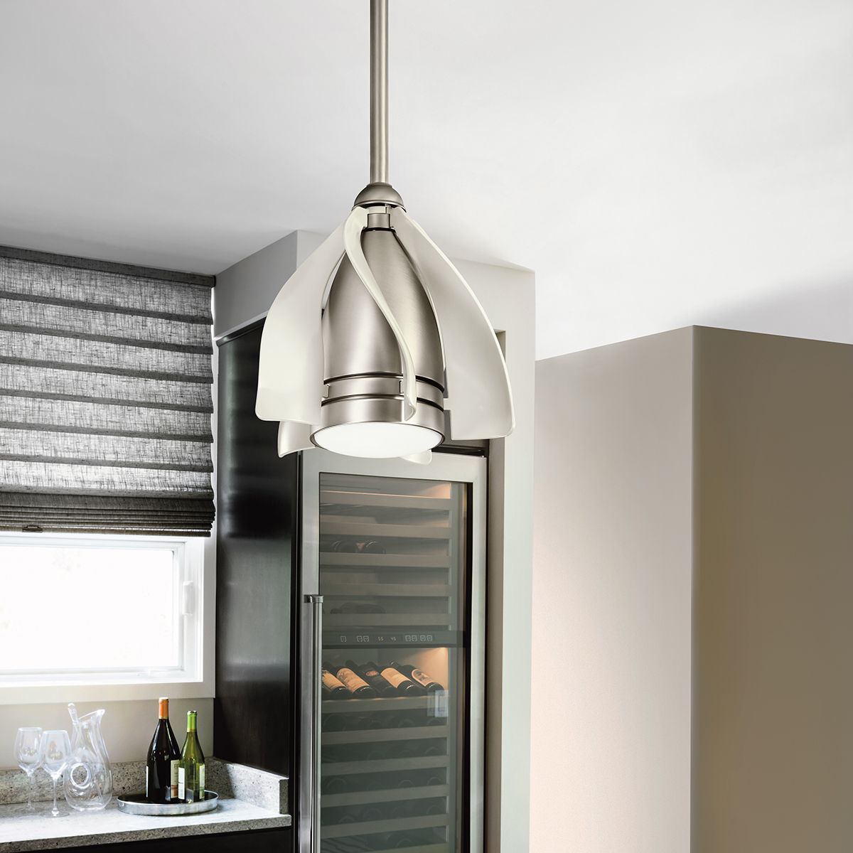 Terna - 15 Zoll / 38 cm Ventilator - Gebürstetes Nickel