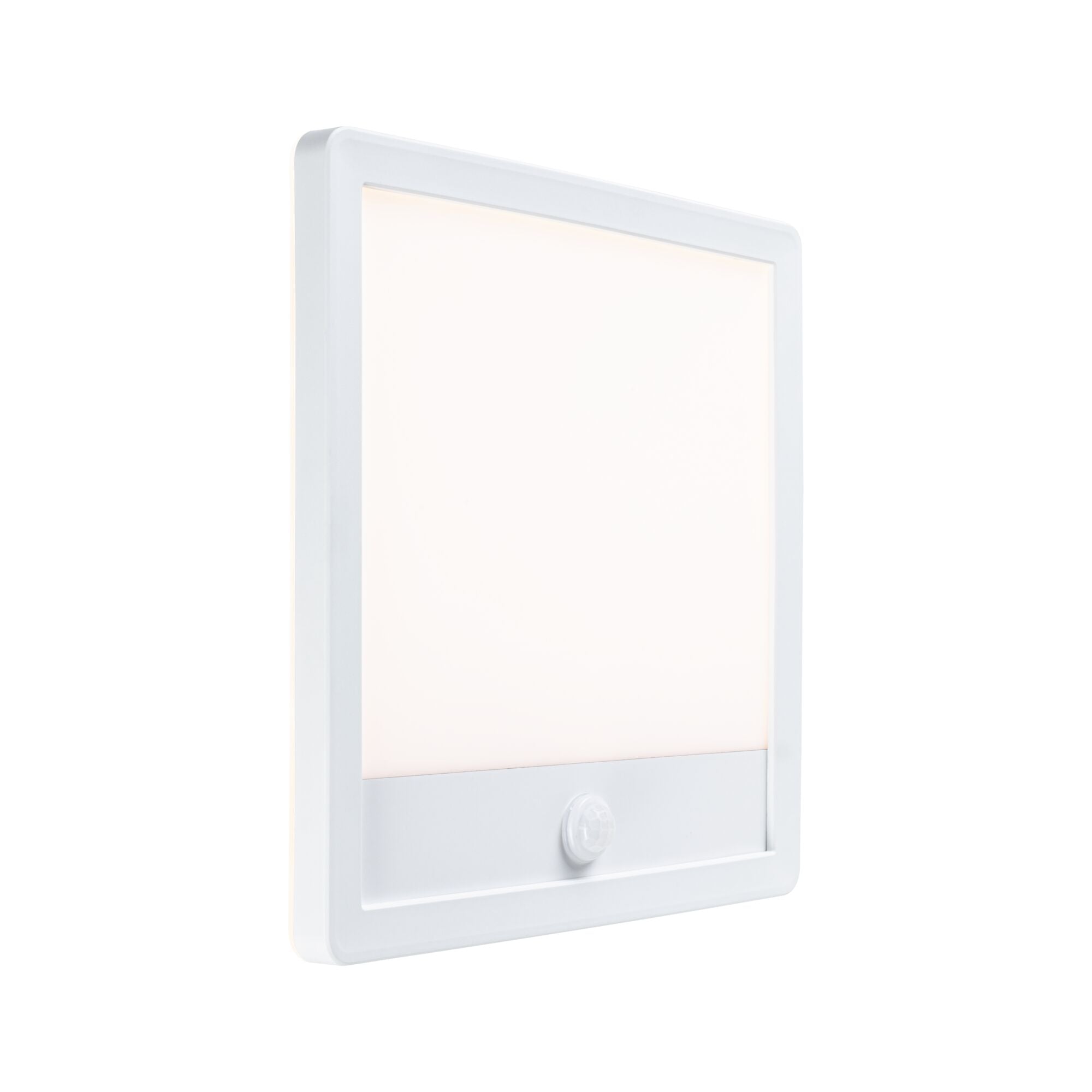 LED Außenpanel Lamina Backlight Bewegungsmelder insektenfreundlich IP44 eckig 250x47mm Tunable Warm 14W 920lm 230V Weiß Kunststoff - Paulmann - 94707