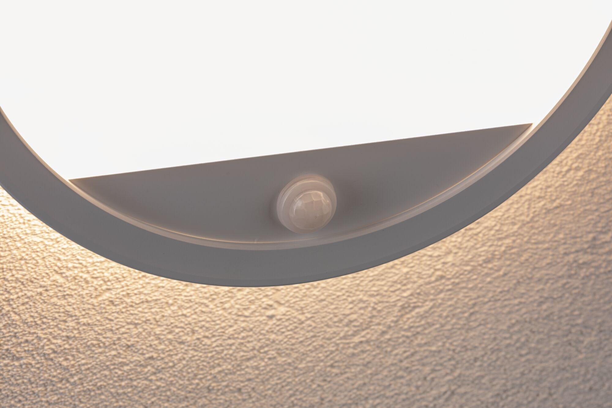 LED Außenpanel Lamina Backlight Bewegungsmelder insektenfreundlich IP44 rund 280mm Tunable Warm 14W 1150lm 230V Weiß Kunststoff - Paulmann - 94706