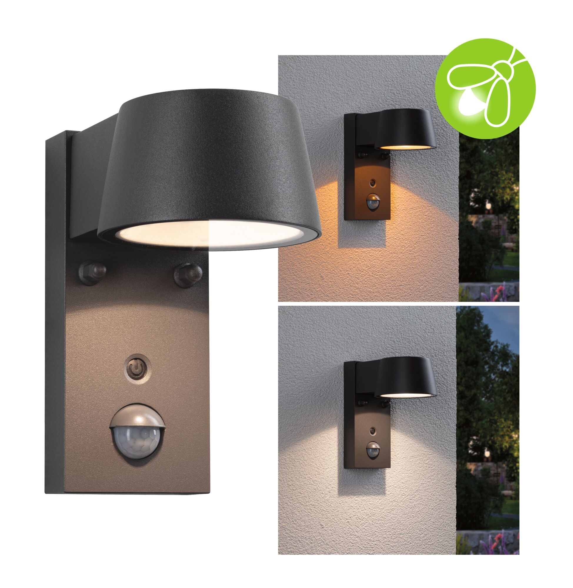 Philips LED Capricorn 164569316 LED-buitenlamp Met Bewegingsmelder Wand LED LED Vast Ingebouwd 6 W Antraciet 1483215 Philips LED Capricorn 164569316 LED-buitenlamp Met Bewegingsmelder Wand LED LED Vast Ingebouwd 6 W Antraciet 1483215