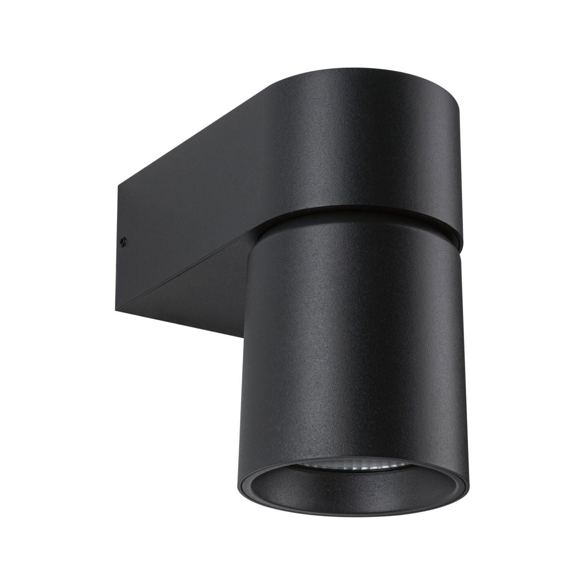 LED Außenwandleuchte Kimu IP44 zylindrisch 80mm 3000K 8W 500lm 230V 70° Anthrazit Aluminium - Paulmann - 94820