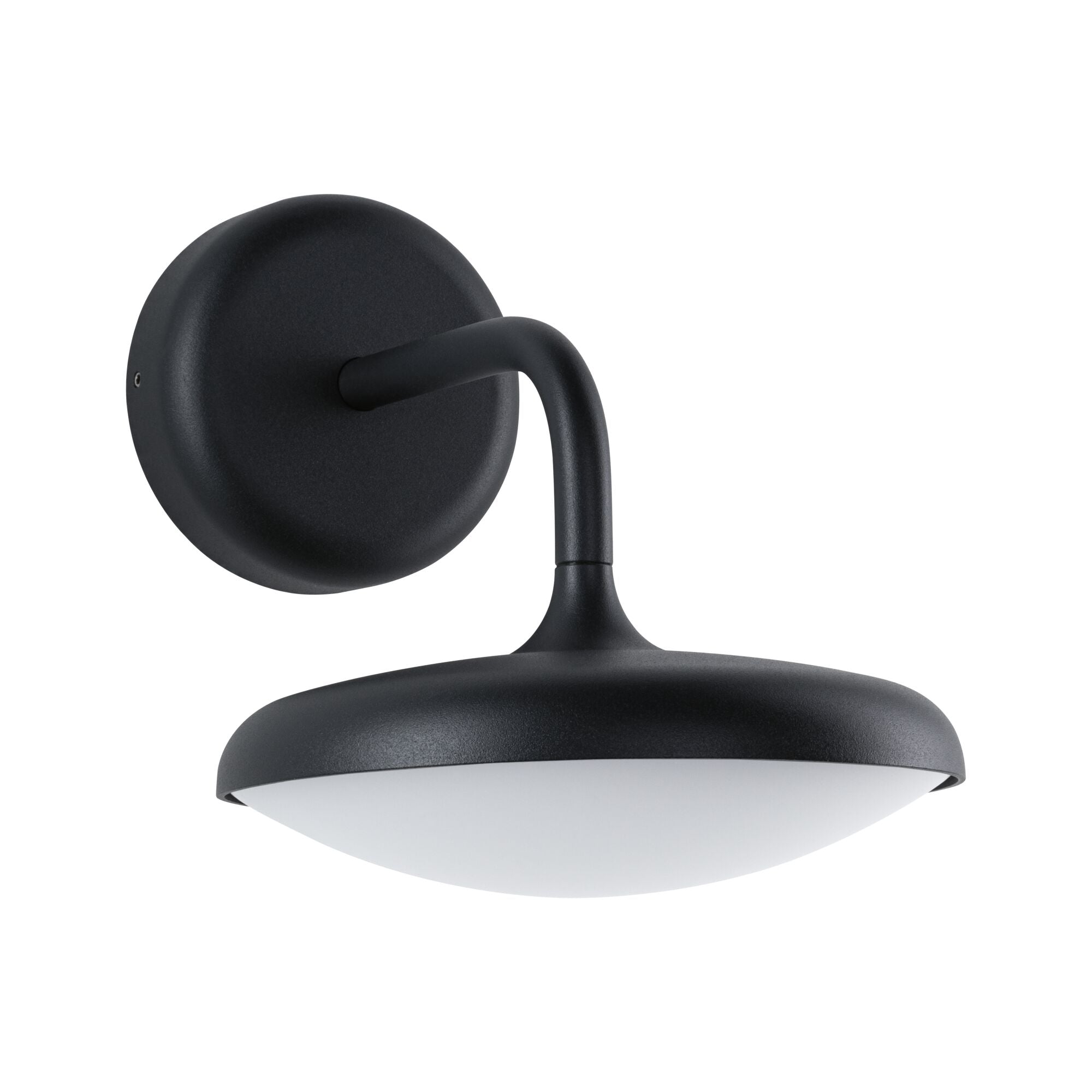 LED Außenwandleuchte Nostro IP44 rund 180x250mm 3000K 10W 900lm 230V Anthrazit Aluminium - Paulmann - 94758