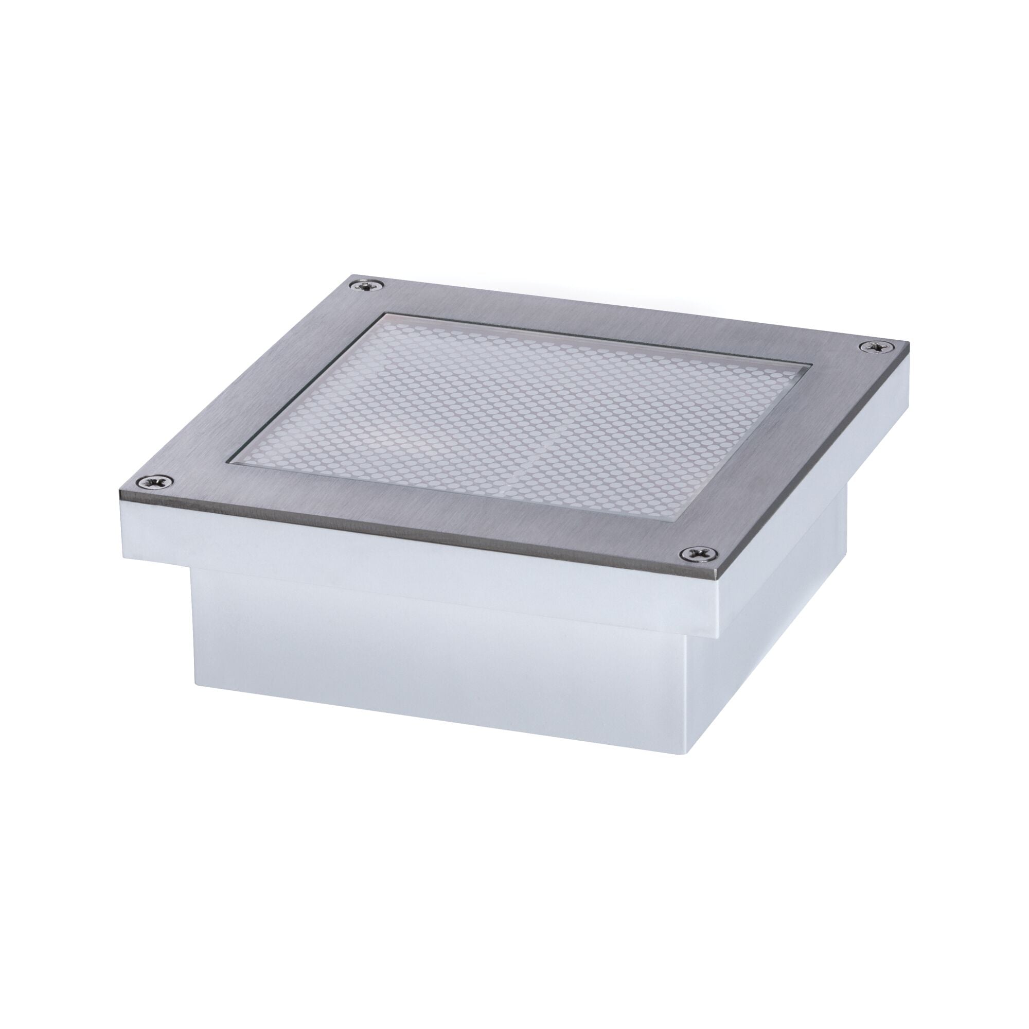LED Bodeneinbauleuchte Brick insektenfreundlich IP67 eckig 100x100mm Tunable Warm 1W 18lm 230V Edelstahl Edelstahl - Paulmann - 94595