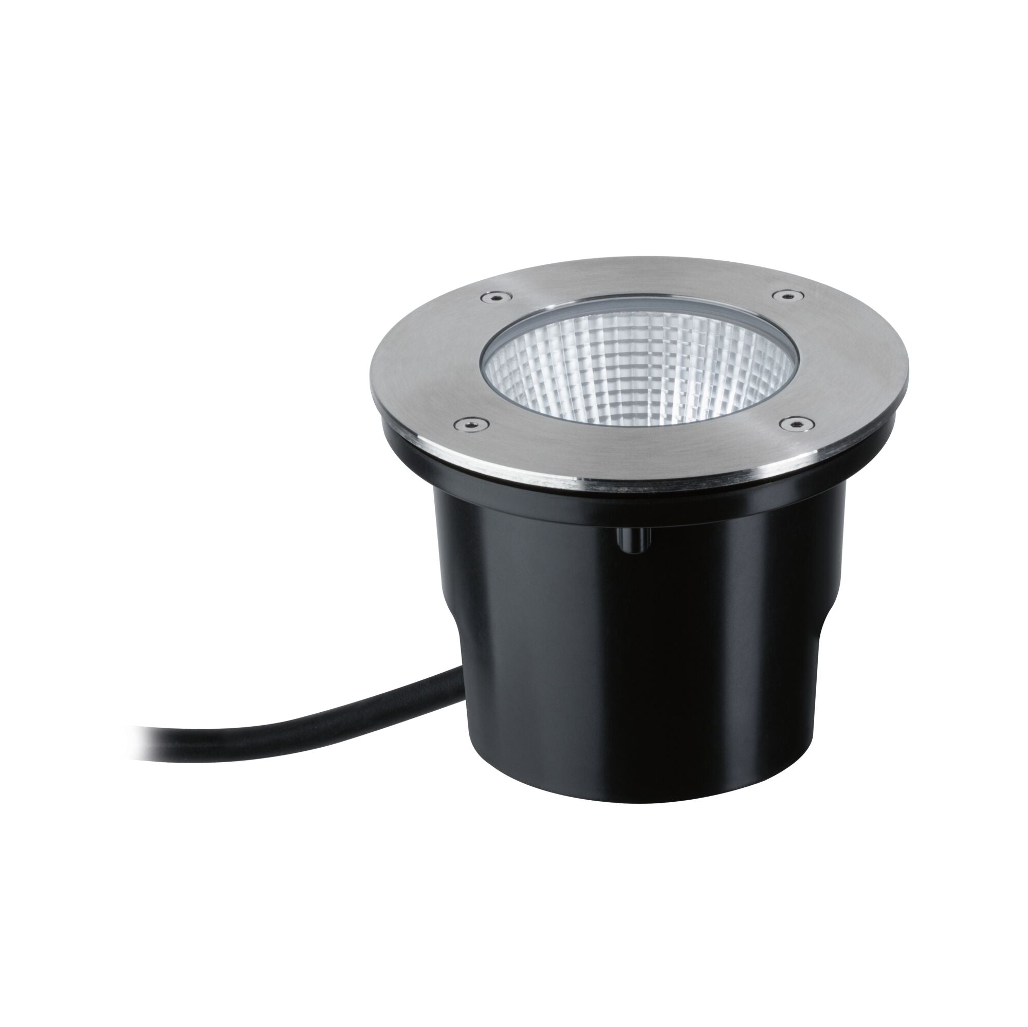 LED Bodeneinbauleuchte Durea IP67 rund 153mm 3000K 8W 530lm 230V Edelstahl Metall - Paulmann - 94654