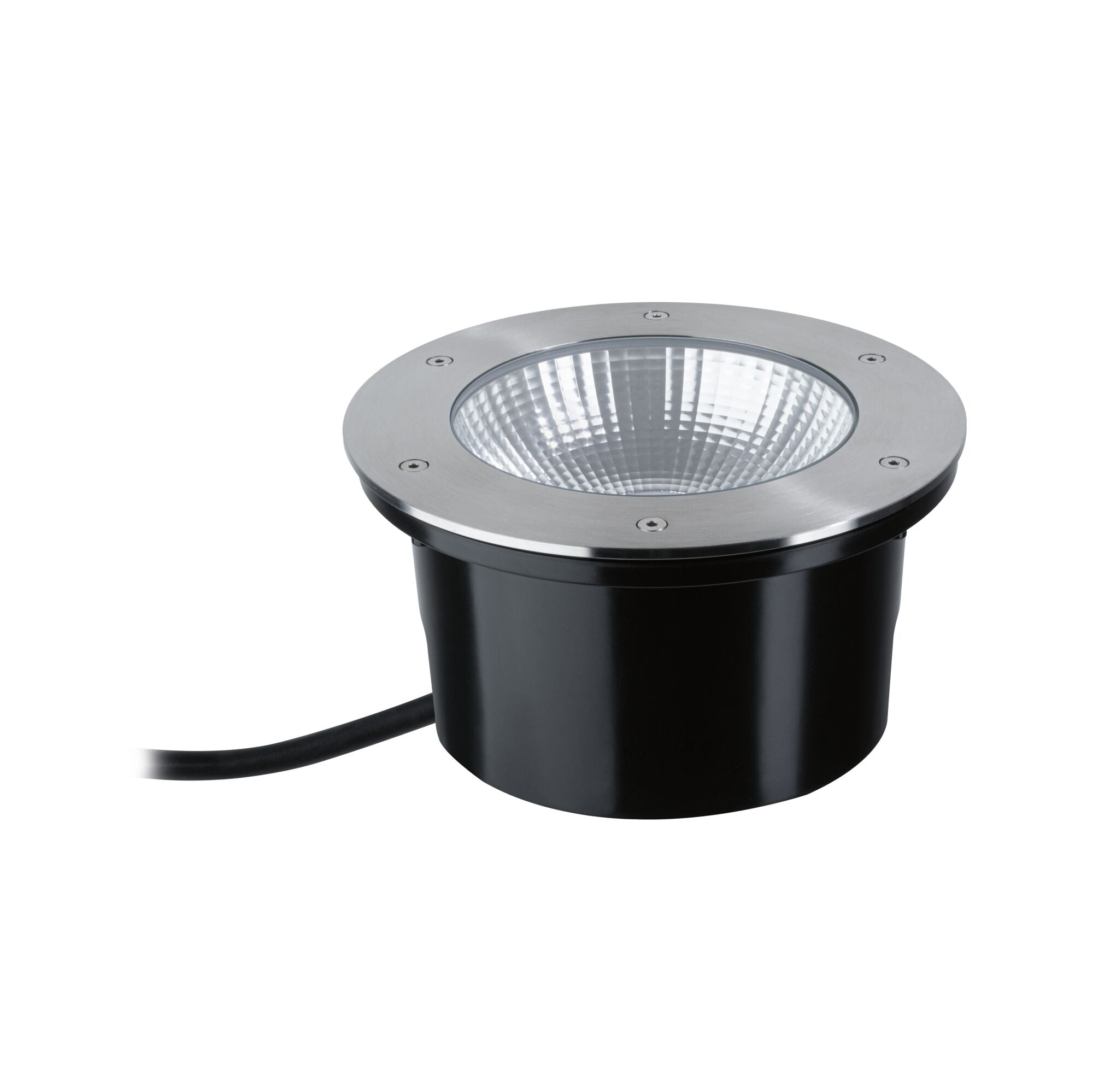 LED Bodeneinbauleuchte Durea IP67 rund 213mm 3000K 12,5W 870lm 230V Edelstahl Metall - Paulmann - 94655