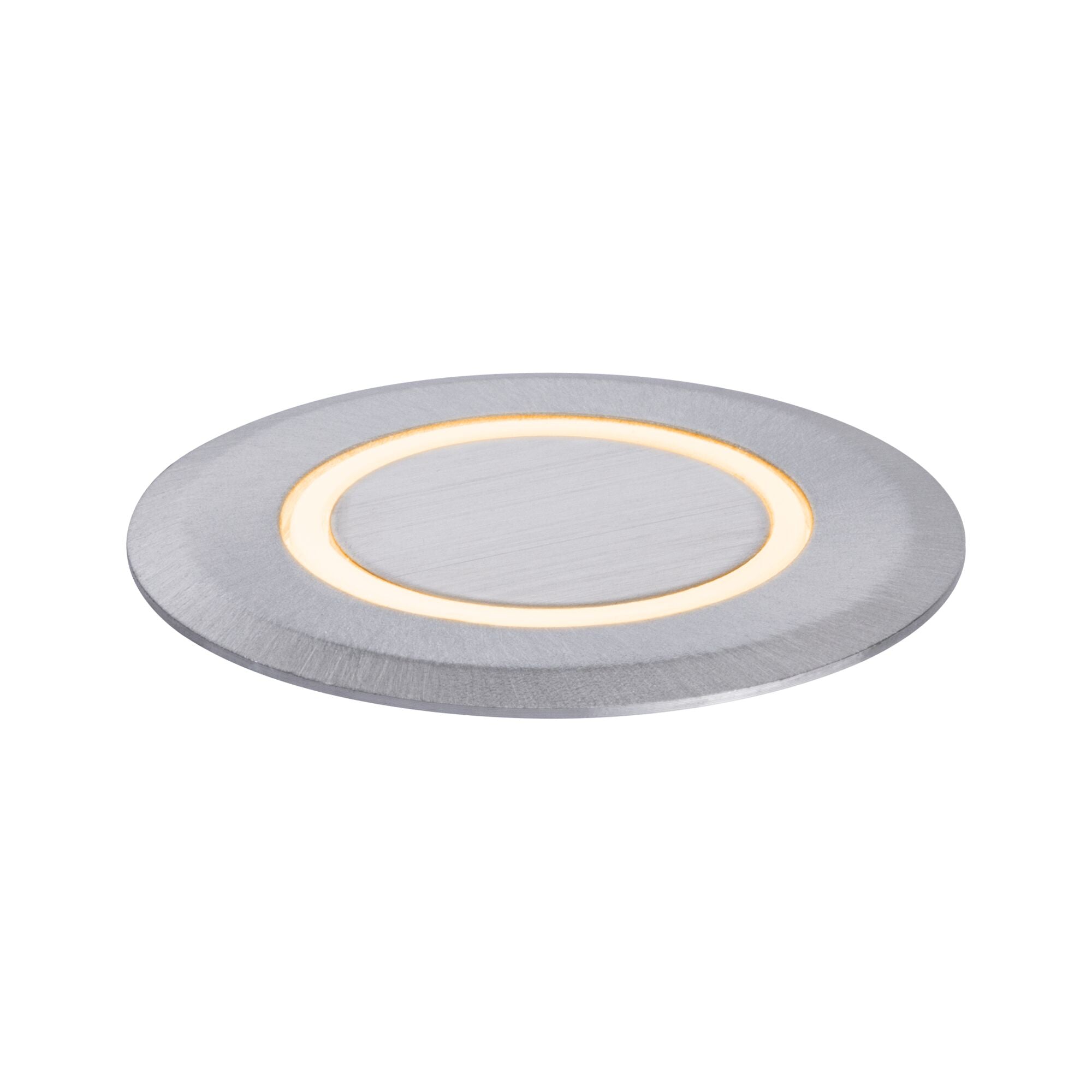 LED Bodeneinbauleuchte Goldlicht IP67 rund 50mm 2200K 2,2W 15lm 230V Alu Kunststoff/Metall - Paulmann - 94727
