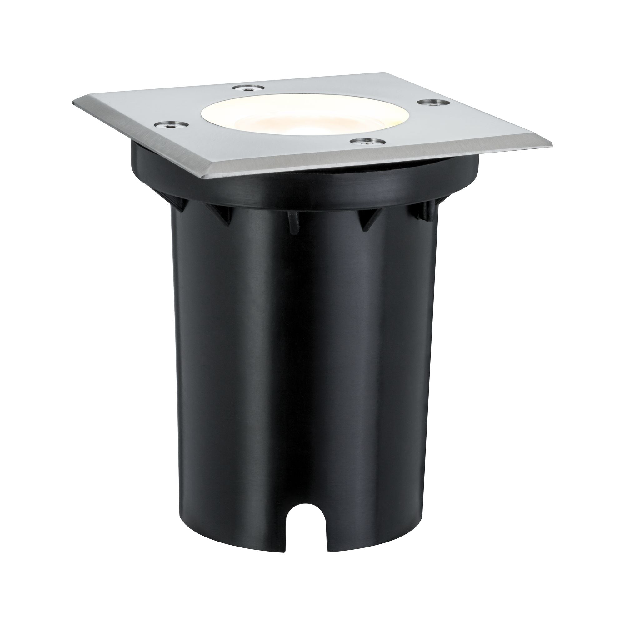 LED Bodeneinbauleuchte LED Bodeneinbauleuchte IP67 eckig 108x108mm 3000K 3,5W 230lm 230V Edelstahl Metall - Paulmann - 93993