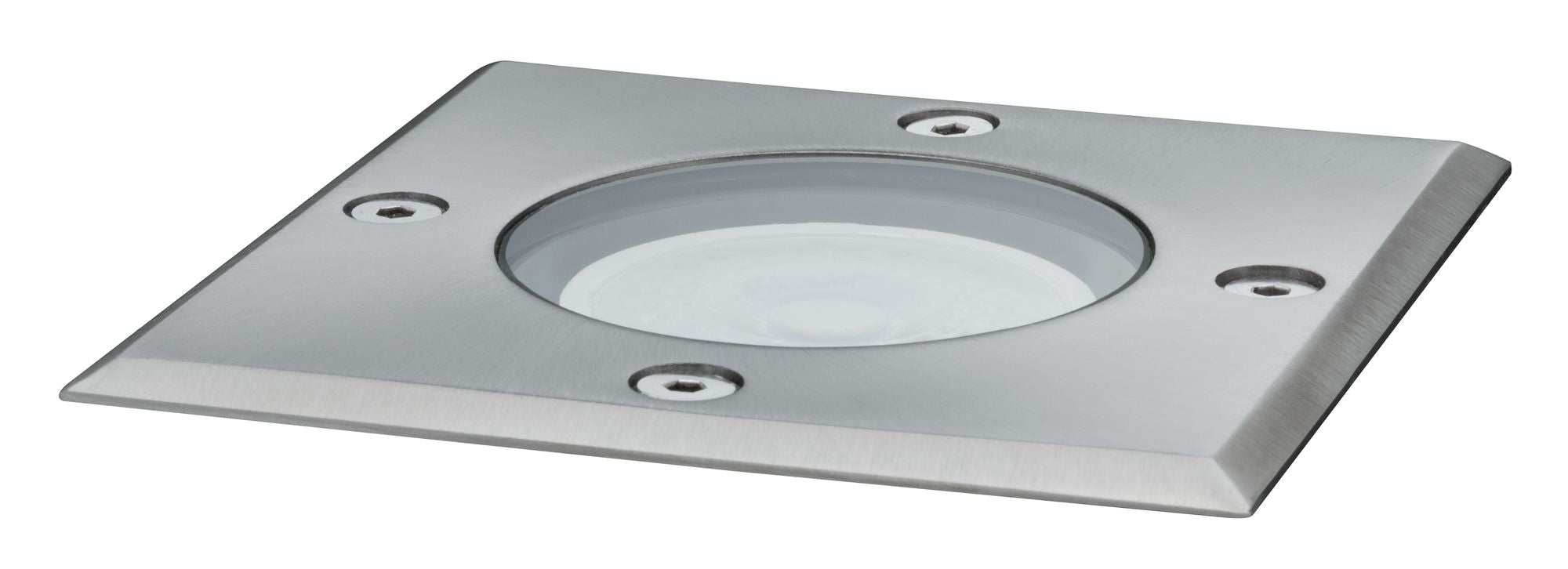 LED Bodeneinbauleuchte LED Bodeneinbauleuchte IP67 eckig 108x108mm 3000K 3,5W 230lm 230V Edelstahl Metall - Paulmann - 93993