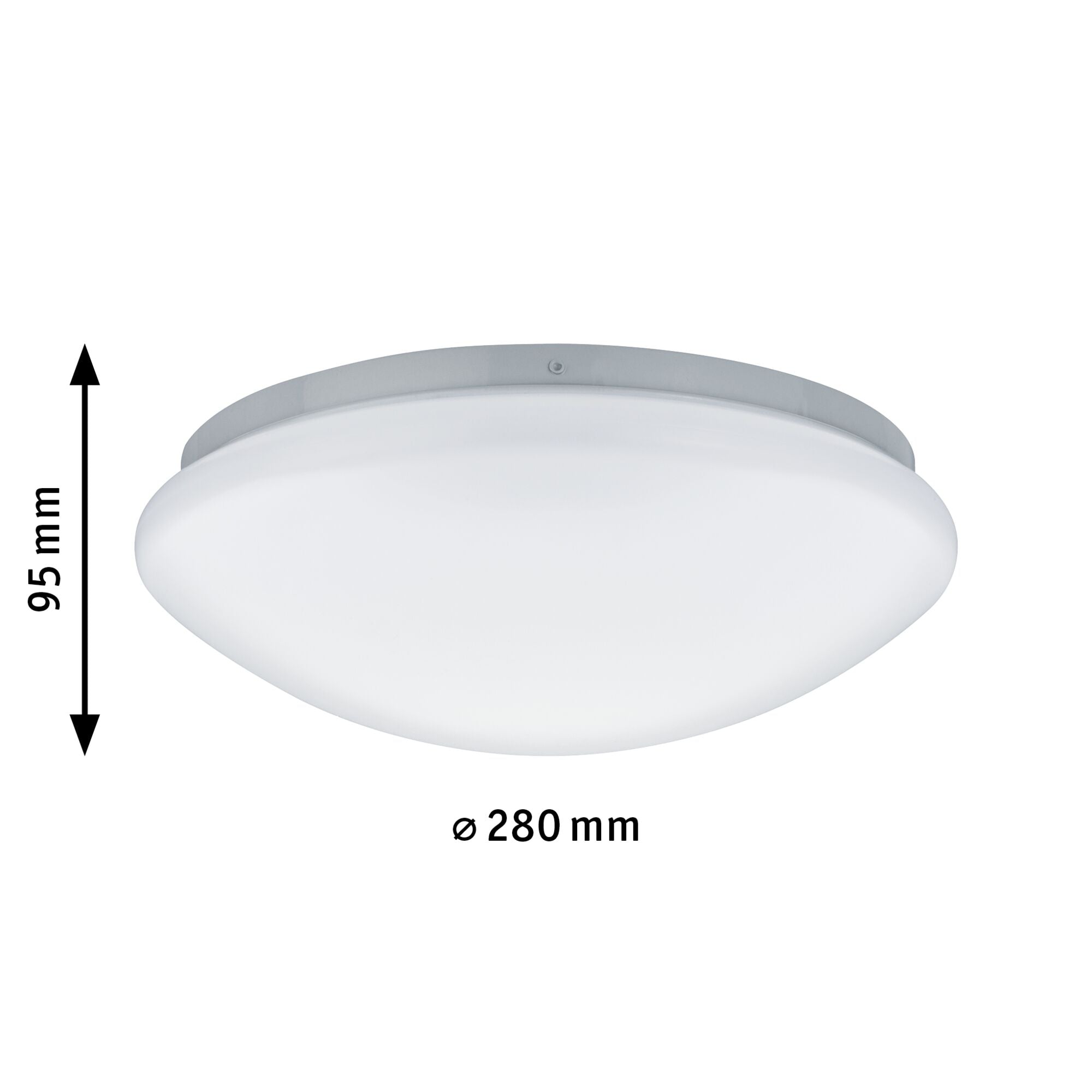 LED Deckenleuchte Leonis IP44 3000K 890lm 230V 10W Weiß - Paulmann - 70981