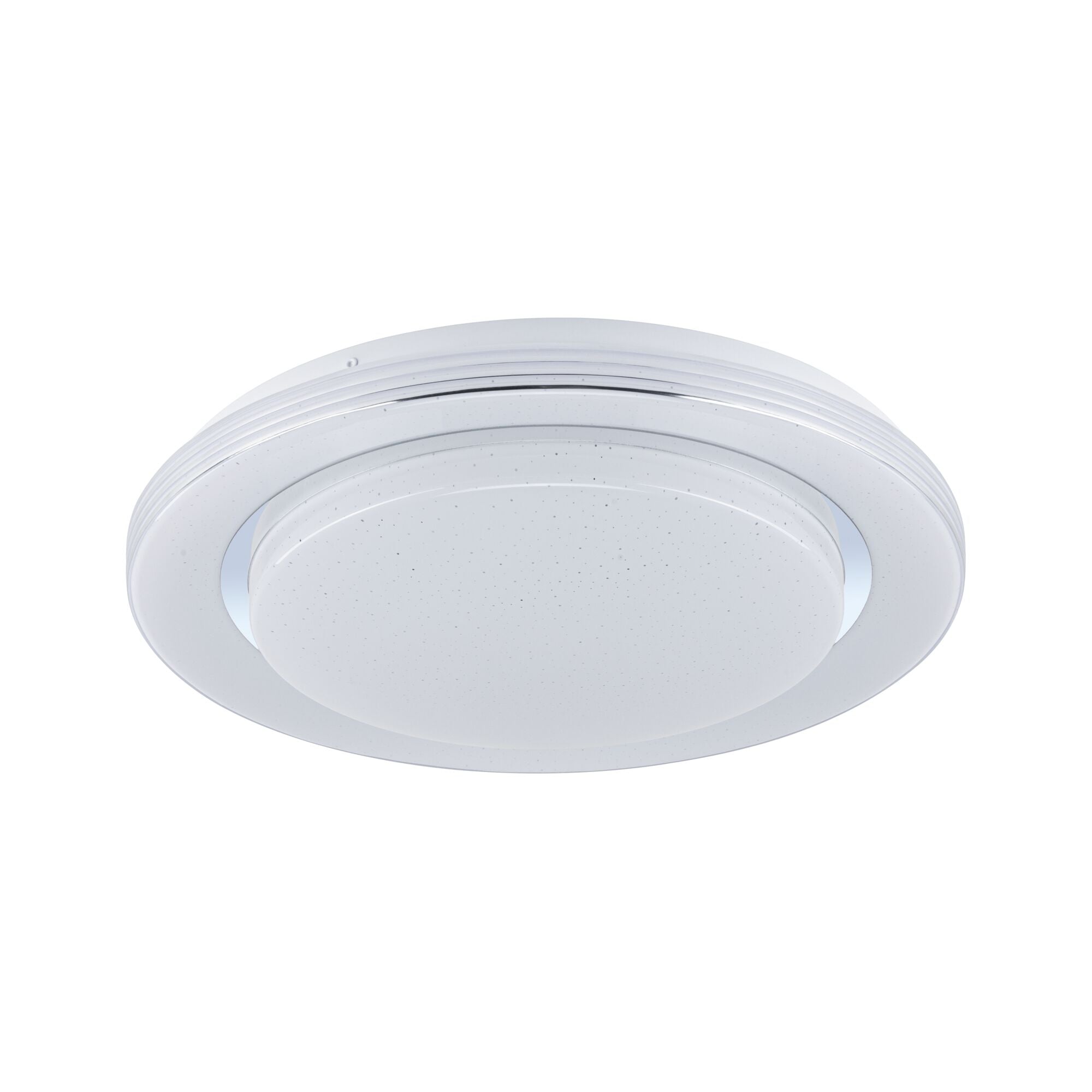 LED Deckenleuchte Rainbow mit Regenbogeneffekt RGBW+ 1600lm 230V 22W dimmbar Chrom/Weiß - Paulmann - 70546