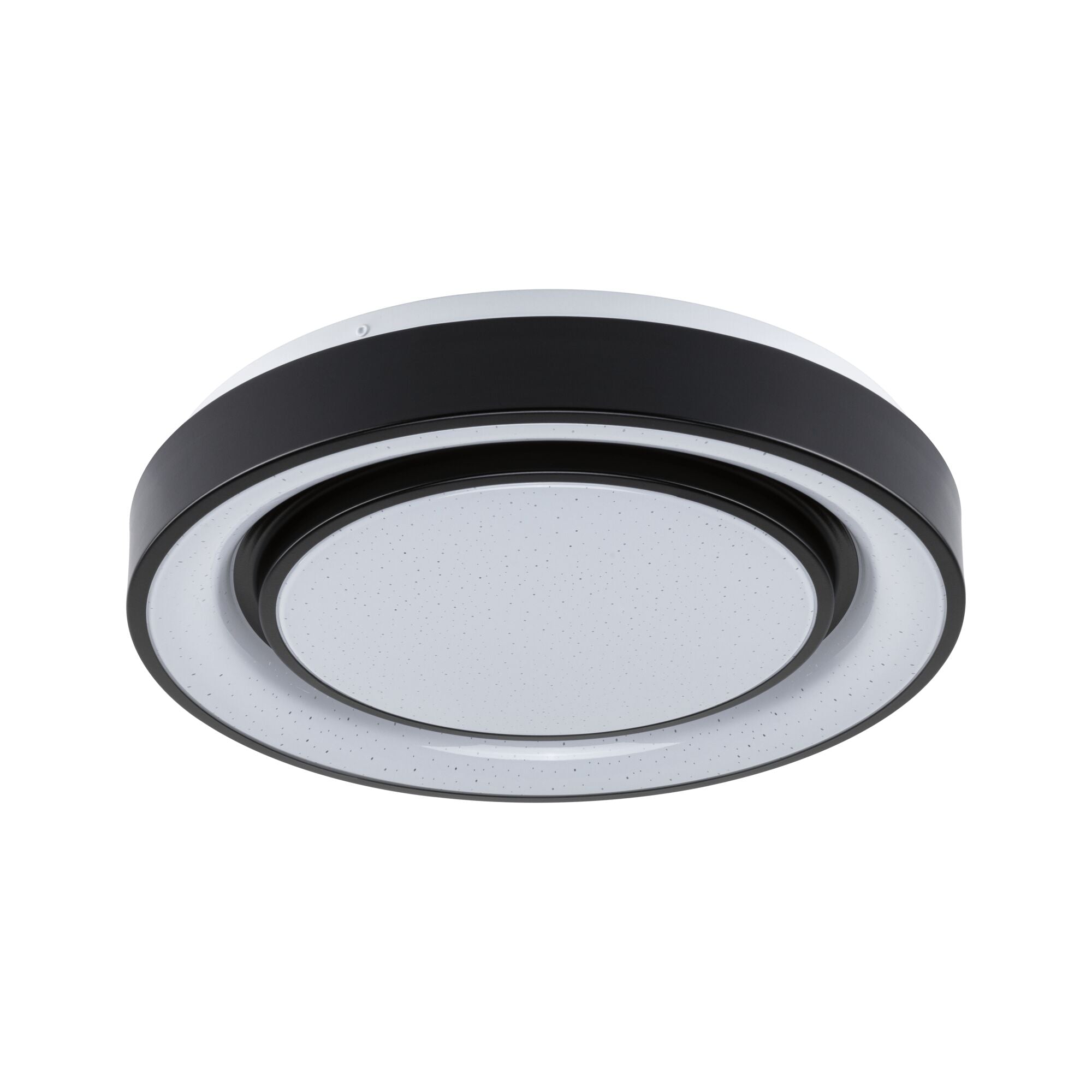 LED Deckenleuchte Rainbow mit Regenbogeneffekt RGBW+ 750lm 230V 22W dimmbar Schwarz/Weiß - Paulmann - 70544
