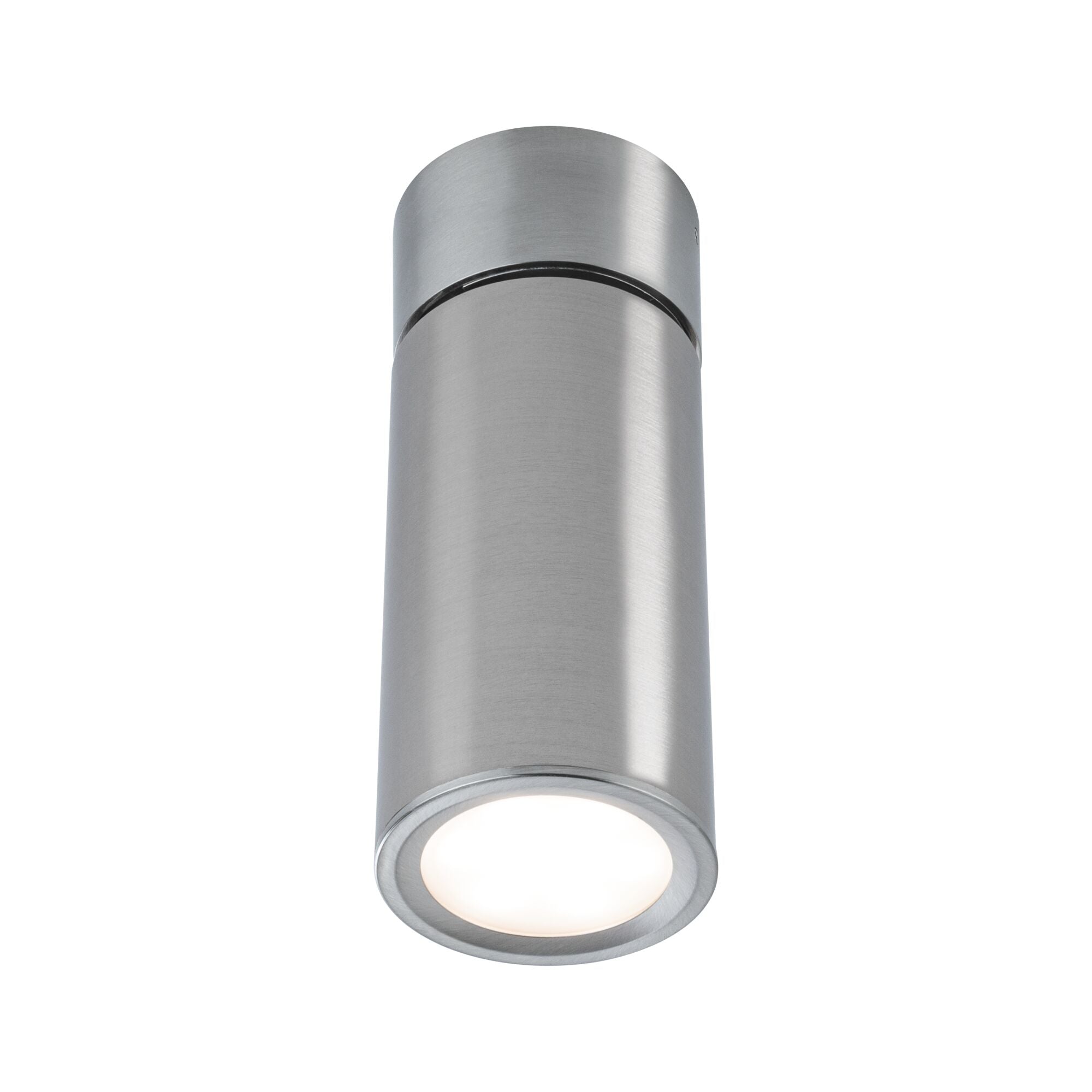 LED Deckenleuchte Turnal Coin 2700K 470lm 230V 6W dimmbar Eisen gebürstet - Paulmann - 93091
