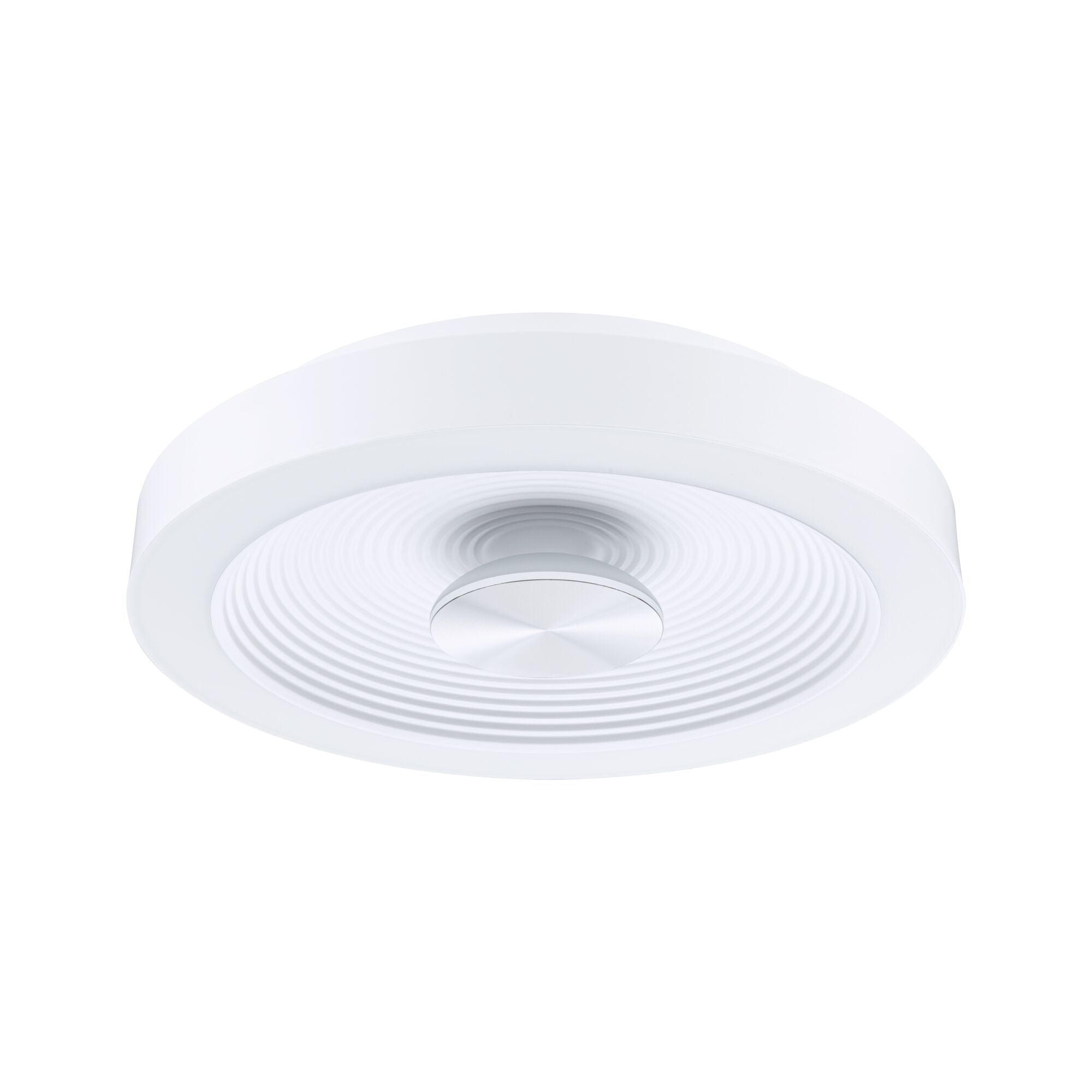 LED Deckenleuchte Volea IP44 3000K 470lm / 1650lm 230V 3,5 / 1x13W dimmbar Weiß/Silber - Paulmann - 71177