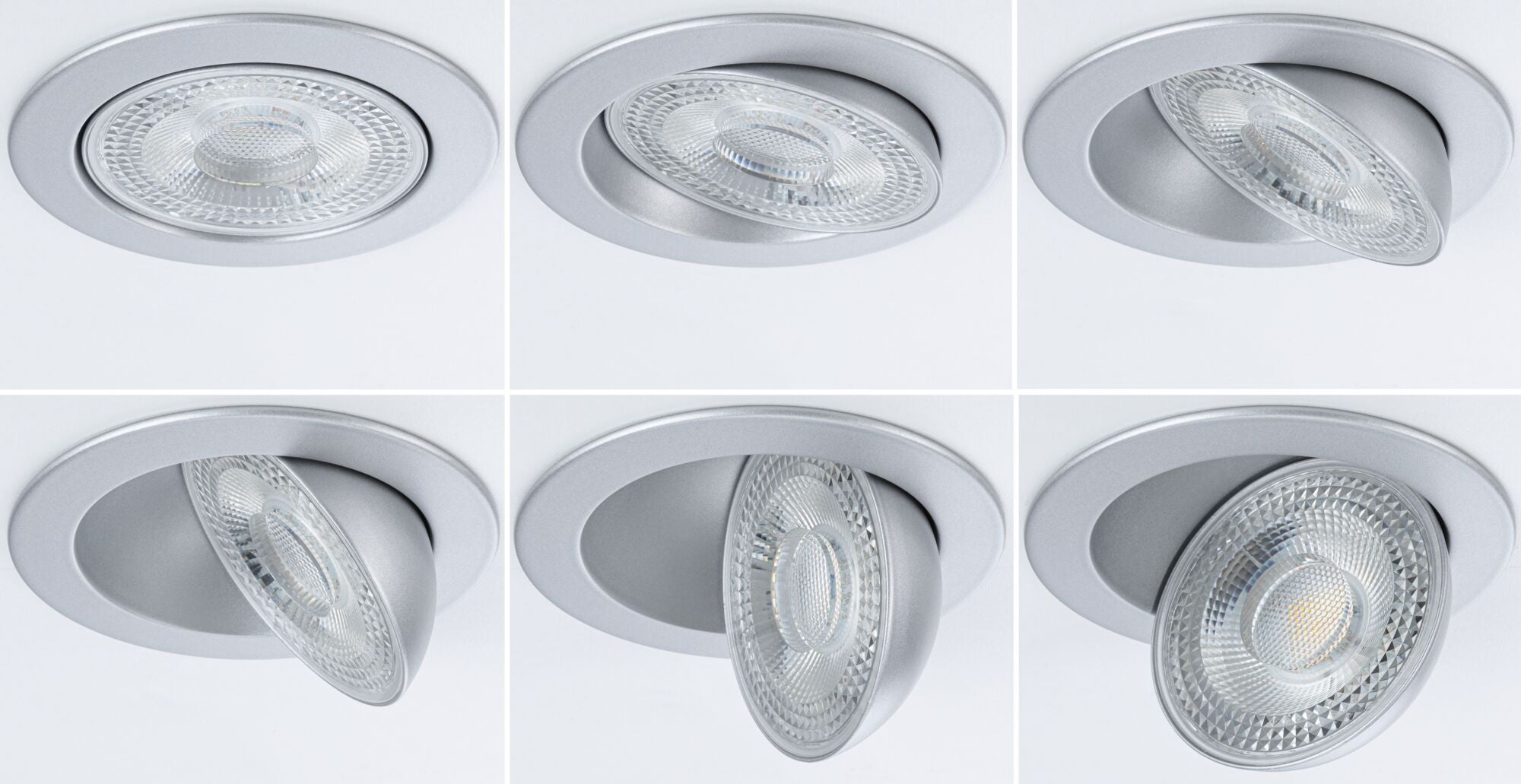 LED Einbauleuchte Aumus Einzelspot rund 105mm 90° 5W 700lm 230V dimmbar 2700 - 6500K Chrom matt - Paulmann - 92255