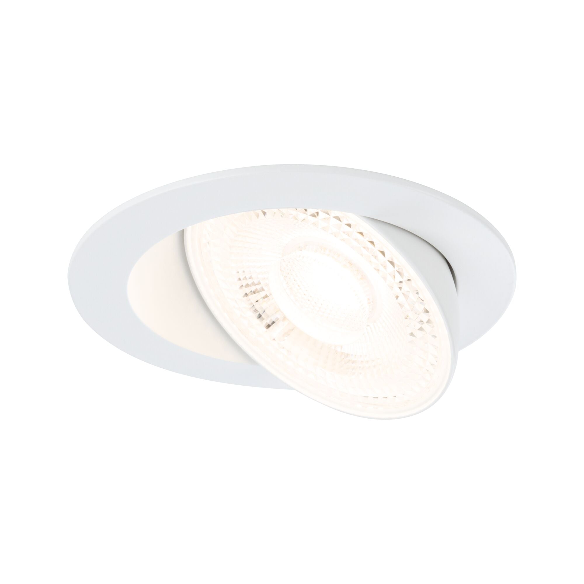 LED Einbauleuchte Aumus Einzelspot rund 105mm 90° 5W 700lm 230V dimmbar 2700 - 6500K Weiß - Paulmann - 92253