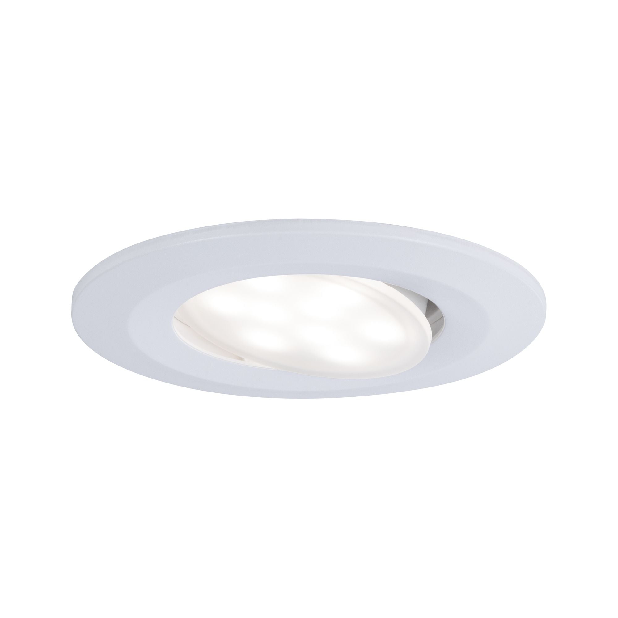 LED Einbauleuchte Calla Basisset schwenkbar IP65 rund 90mm 30° 3x6W 3x530lm 230V 4000K Weiß matt - Paulmann - 99927