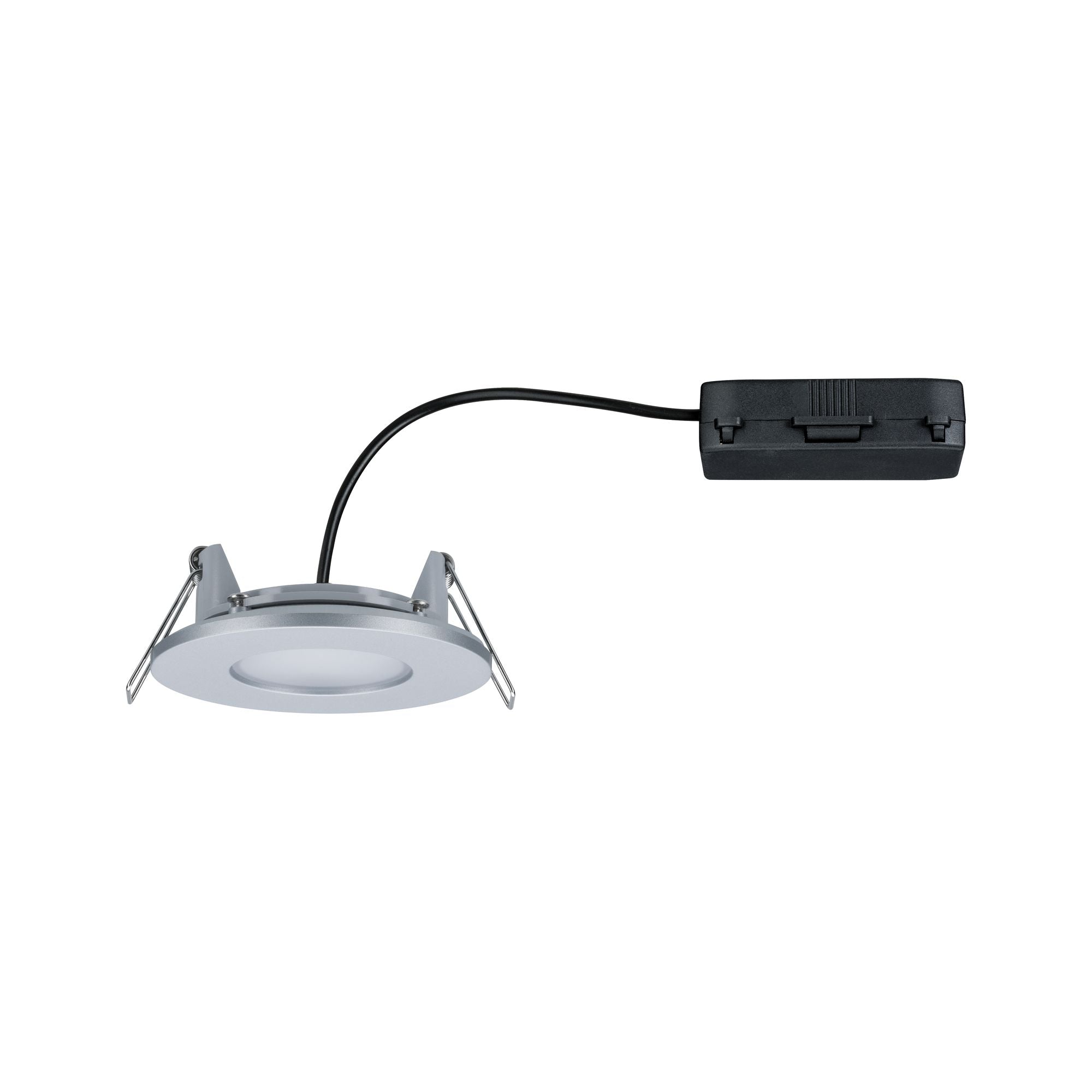 LED Einbauleuchte Calla starr IP65 rund 85mm 5W 400lm 230V 4000K Chrom matt - Paulmann - 99937